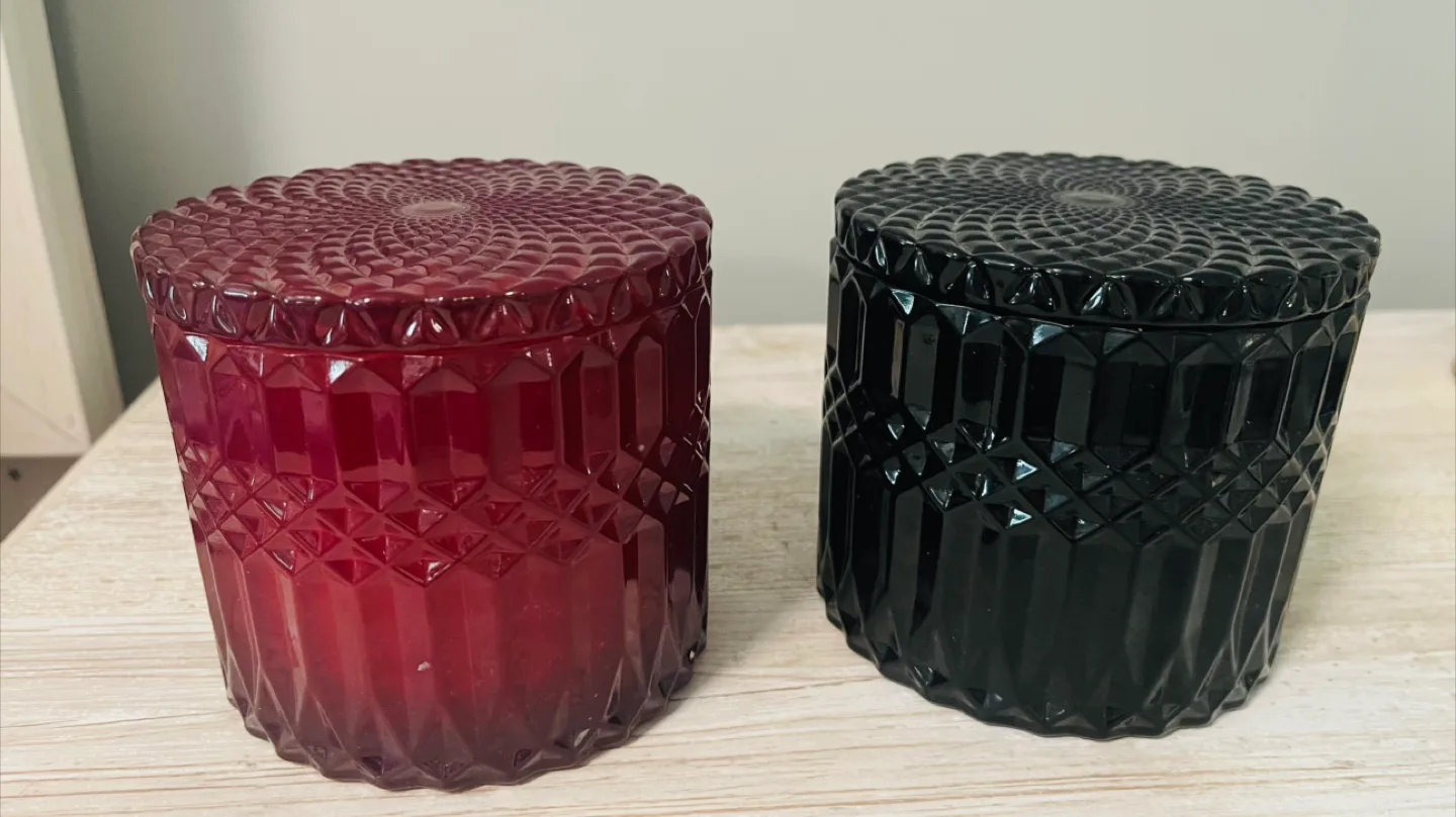 Decorative Candle Jars with Lids thumbnail