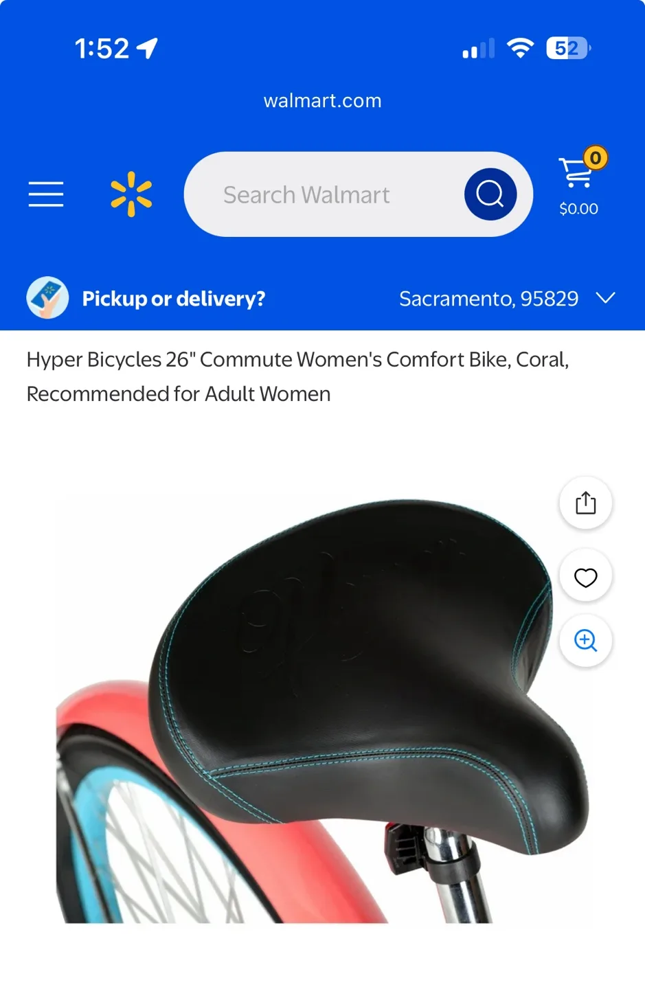 🚲 Huffy 26″ Cruiser Bike – Coral Pink w/ Basket – $150 OBO image indicator(3)