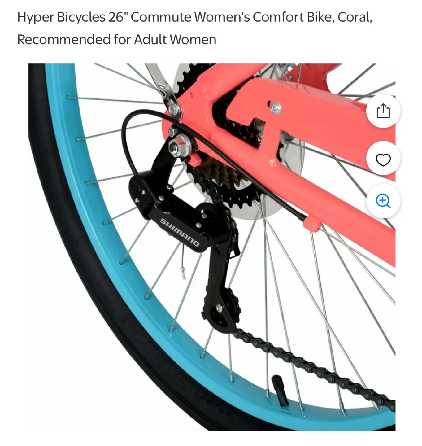 🚲 Huffy 26″ Cruiser Bike – Coral Pink w/ Basket – $150 OBO image indicator(4)