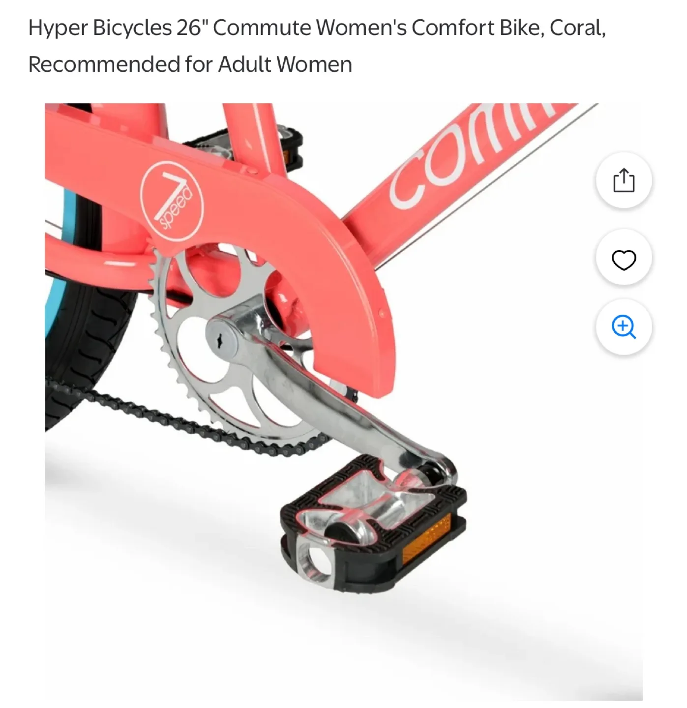 🚲 Huffy 26″ Cruiser Bike – Coral Pink w/ Basket – $150 OBO image indicator(2)