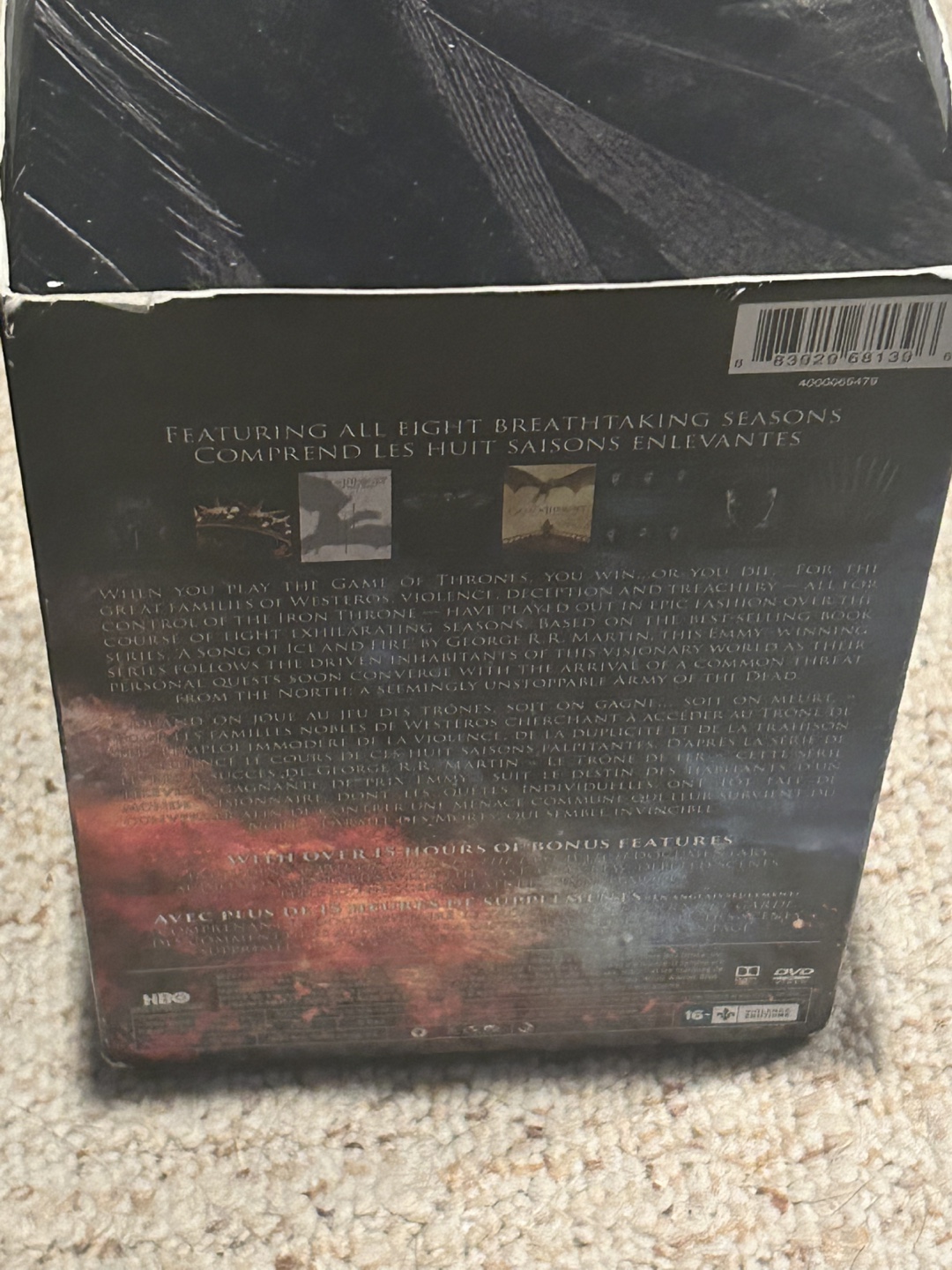 Game of Thrones The Complete Series DVD - photo 2