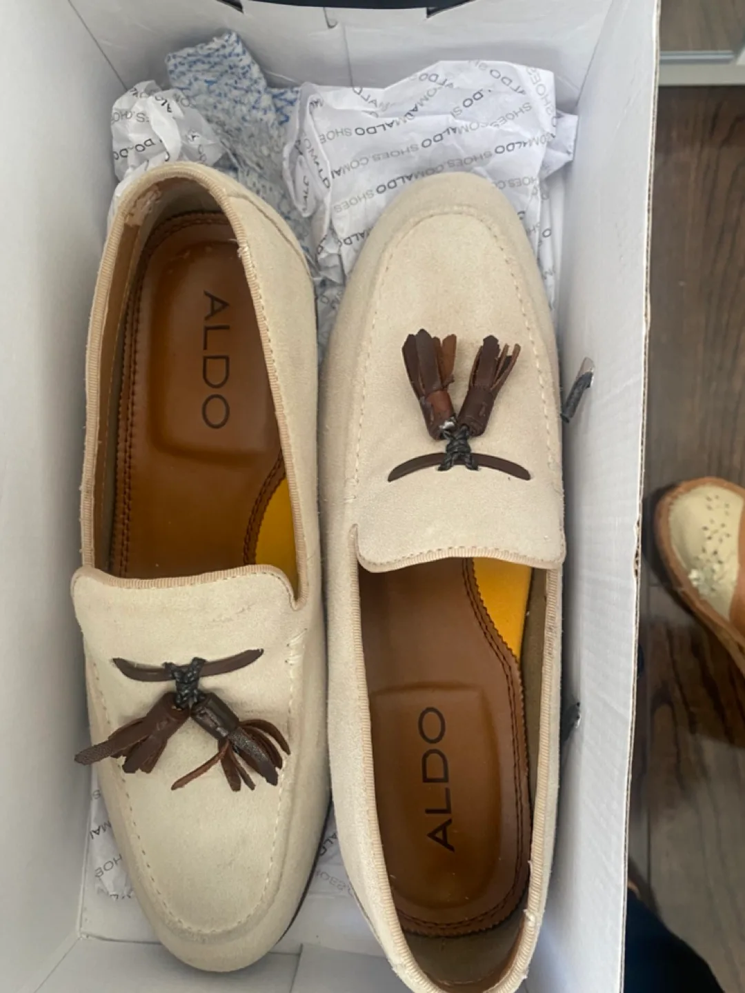 Aldo Tassel Loafers leather thumbnail
