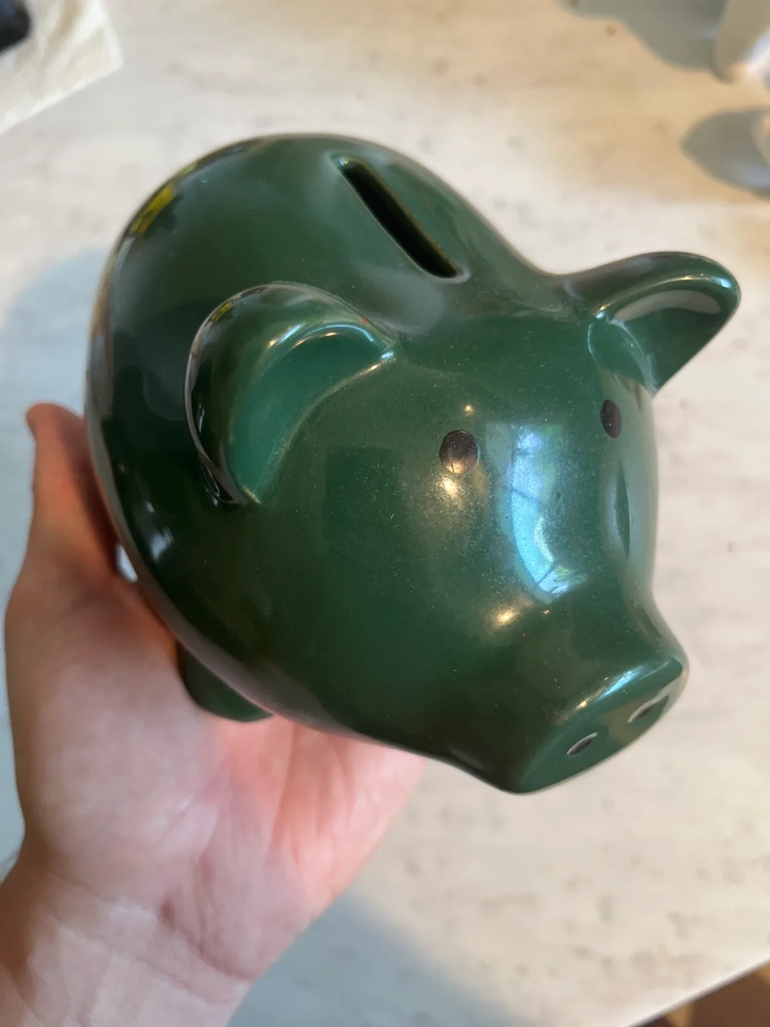 Variety of ceramic pig figurines image indicator(2)