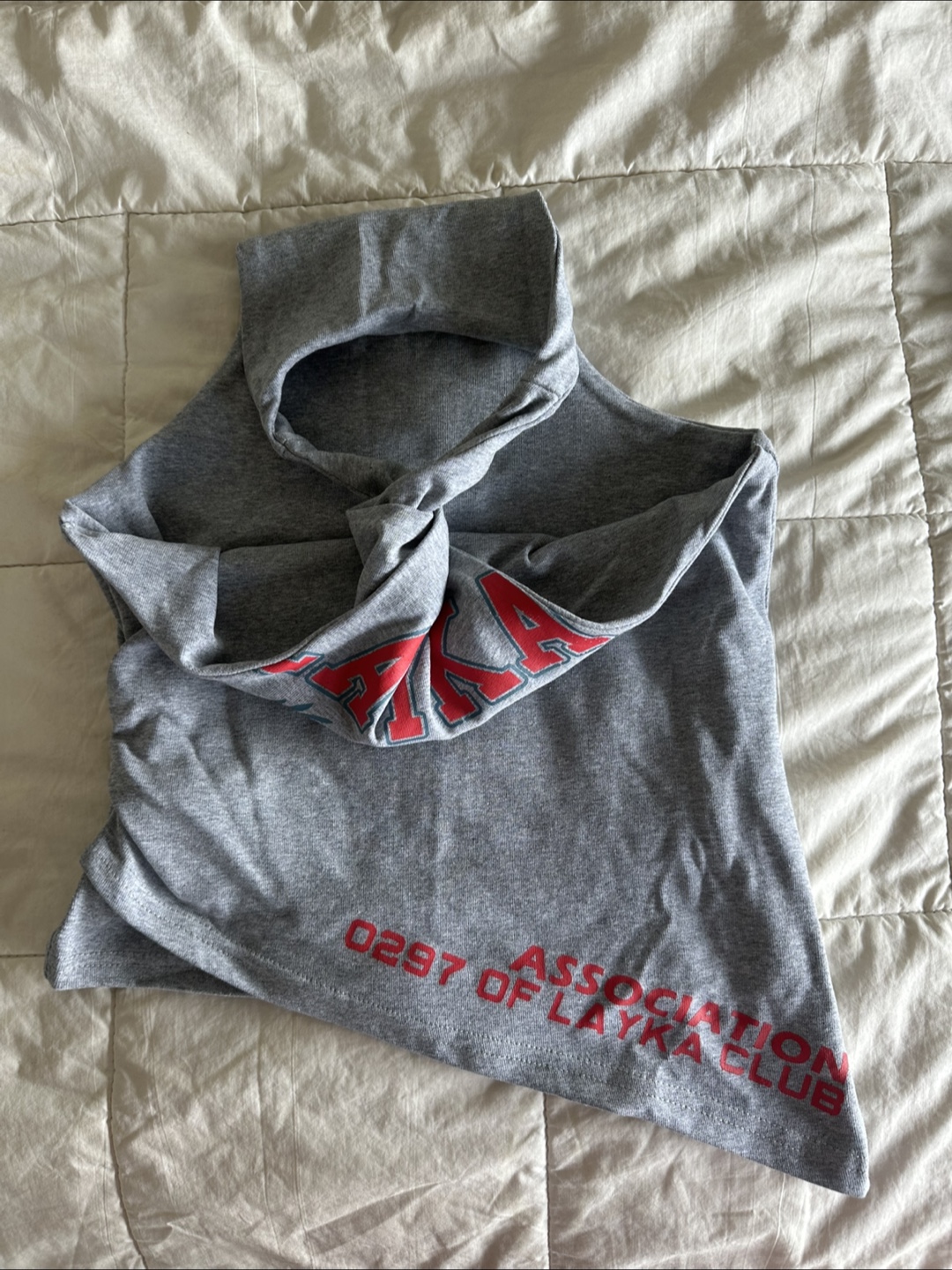 Gray Halter Top - photo 3
