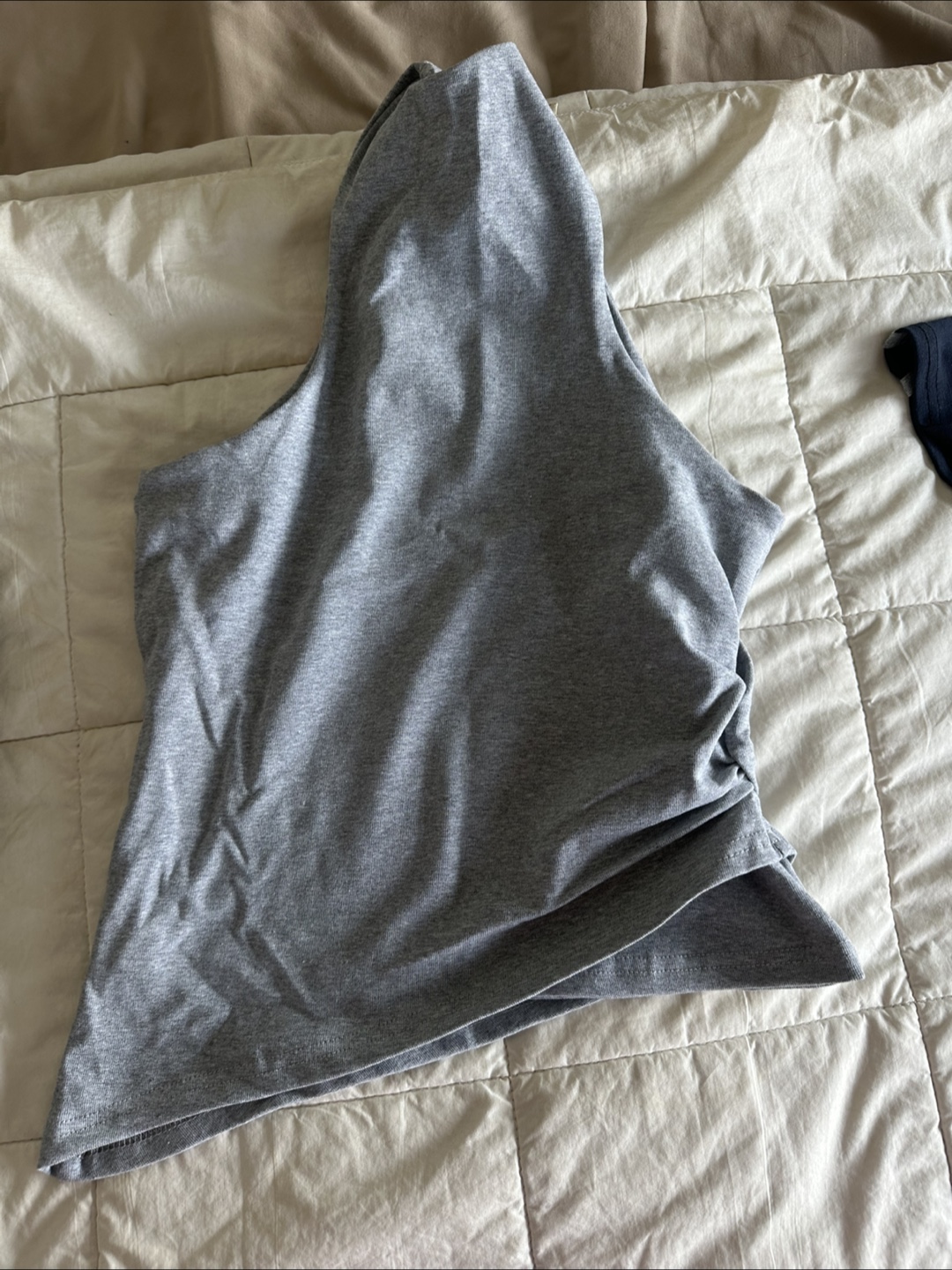 Gray Halter Top - photo 4