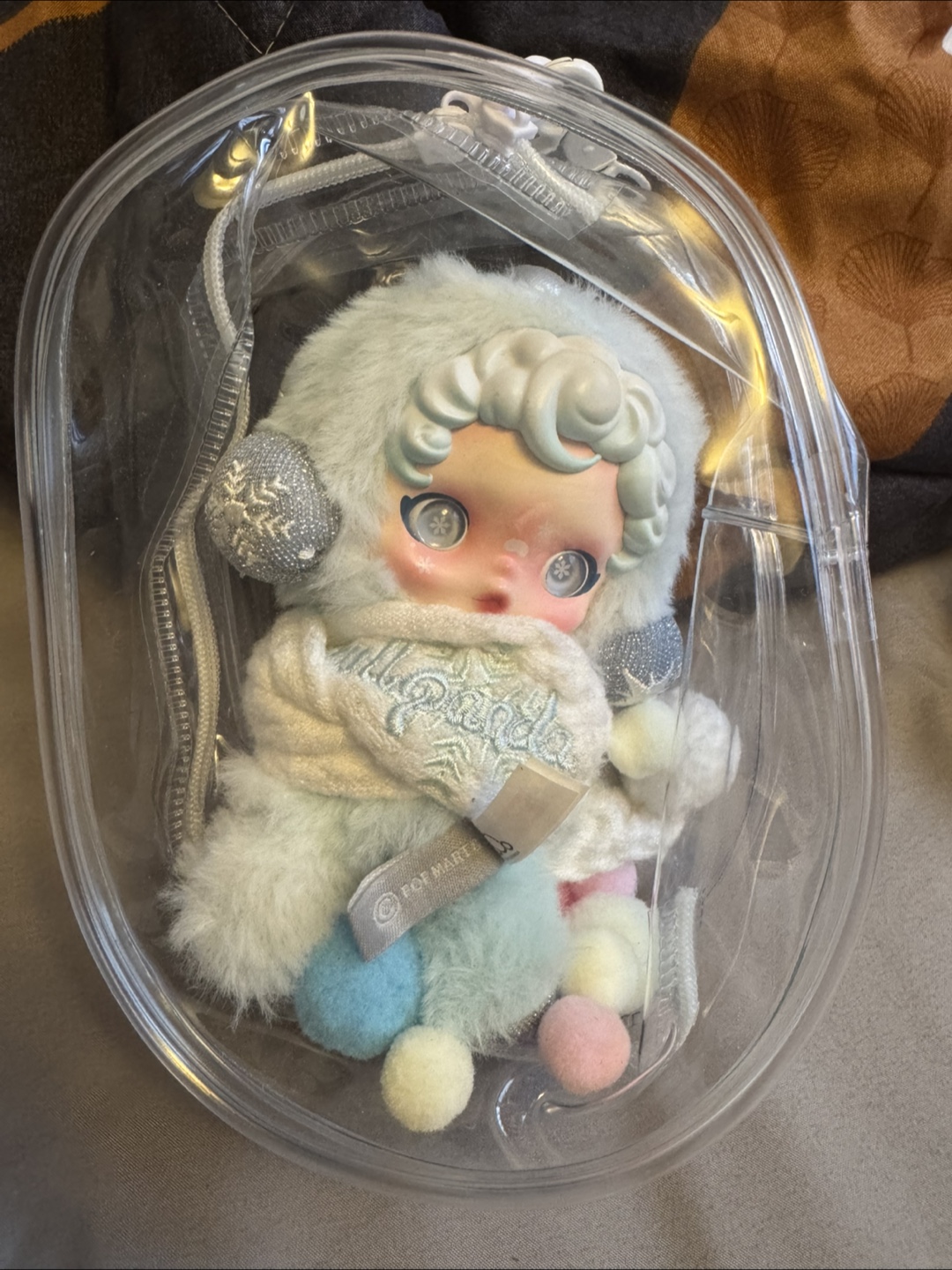 POP MART Figure in Clear Case