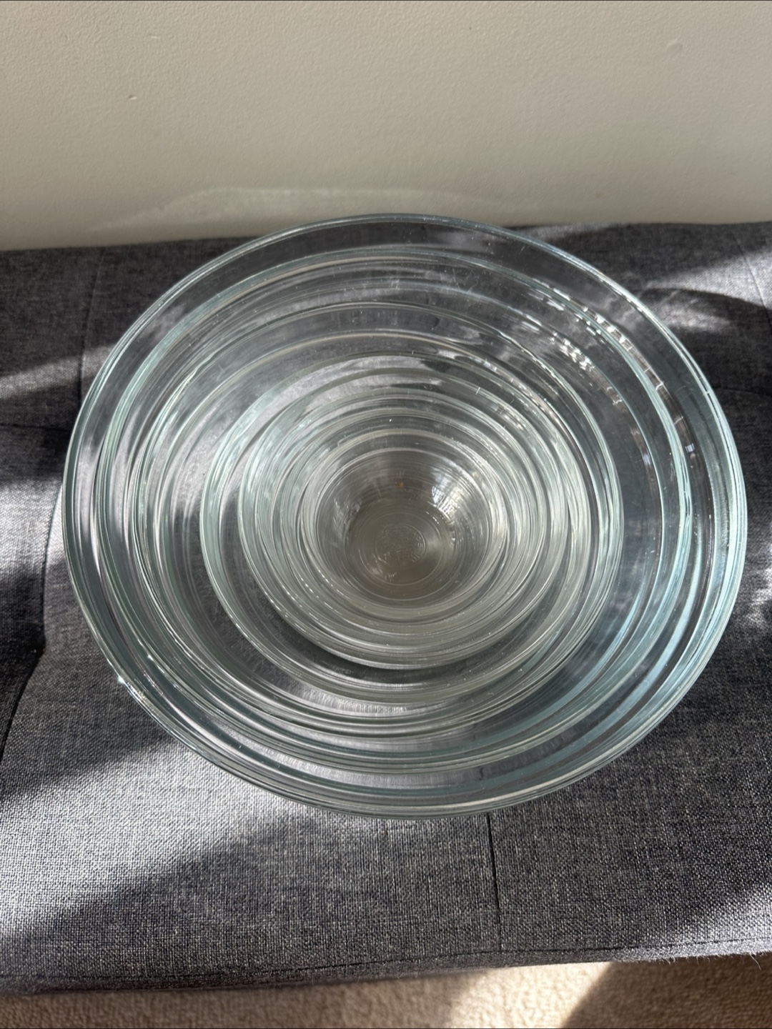 Glass Mixing Bowls Set