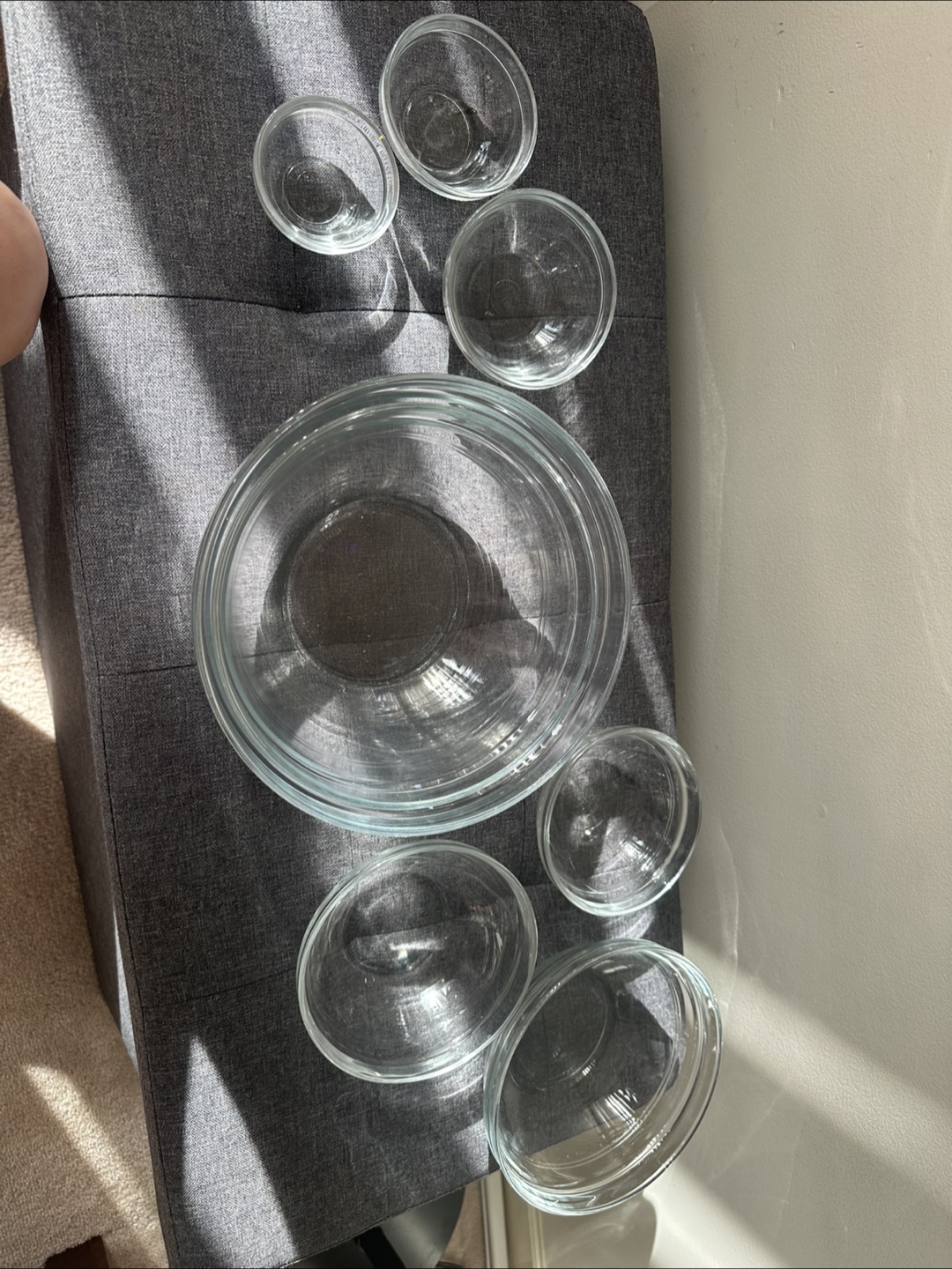 Glass Mixing Bowls Set - photo 3