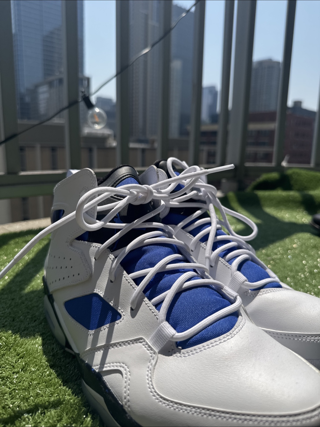 Jordan Flight Club '91 White Signal Blue - photo 3