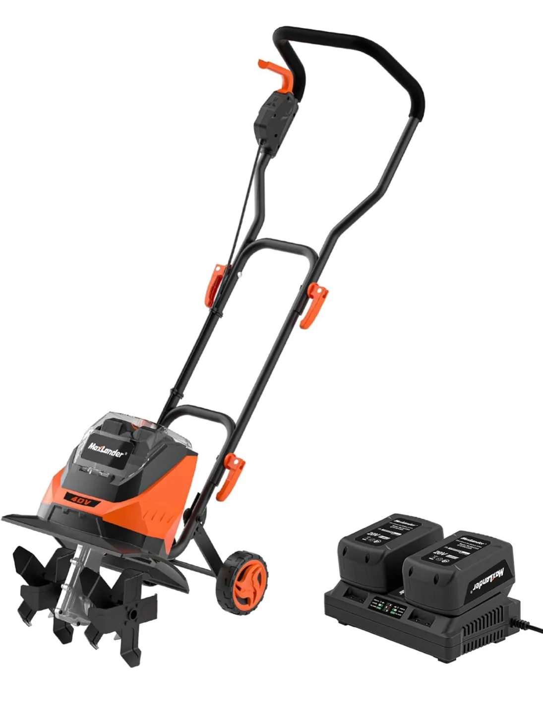 MaxLander 40V Cordless Cultivator Tiller thumbnail