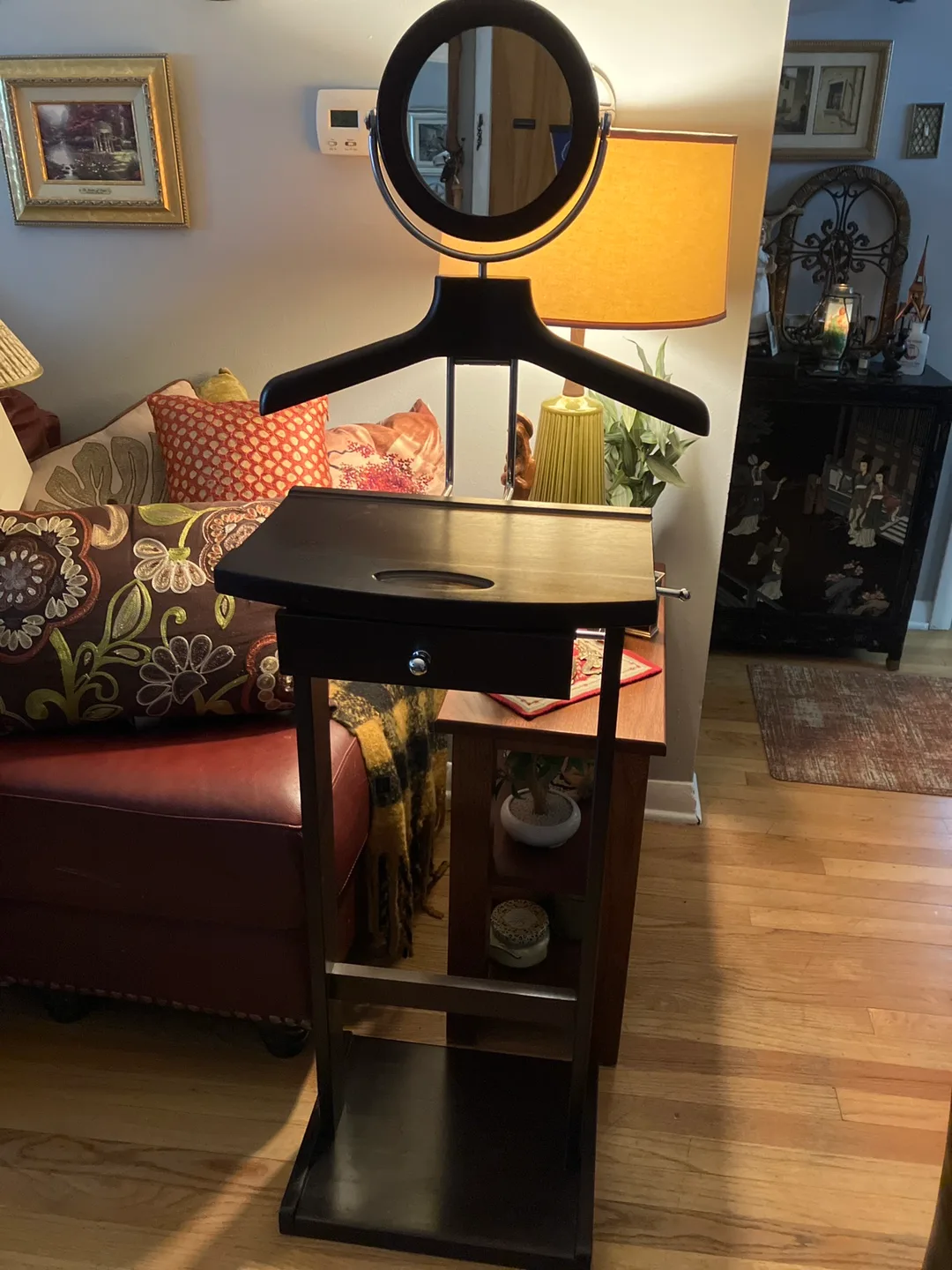 Standing Valet with Mirror thumbnail