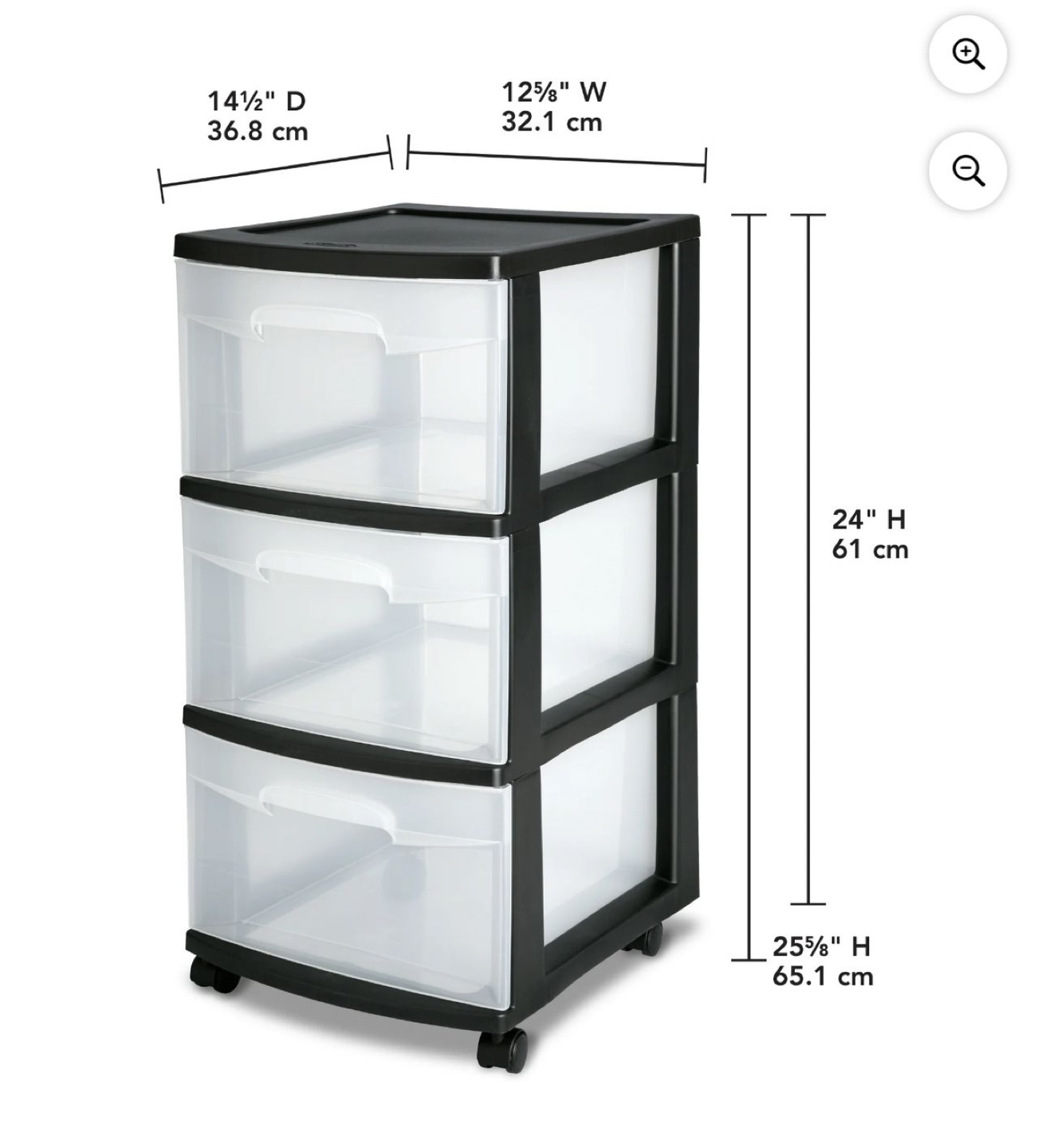 MOVE OUT SALE! Sterilite Rolling Storage Cart with Drawers