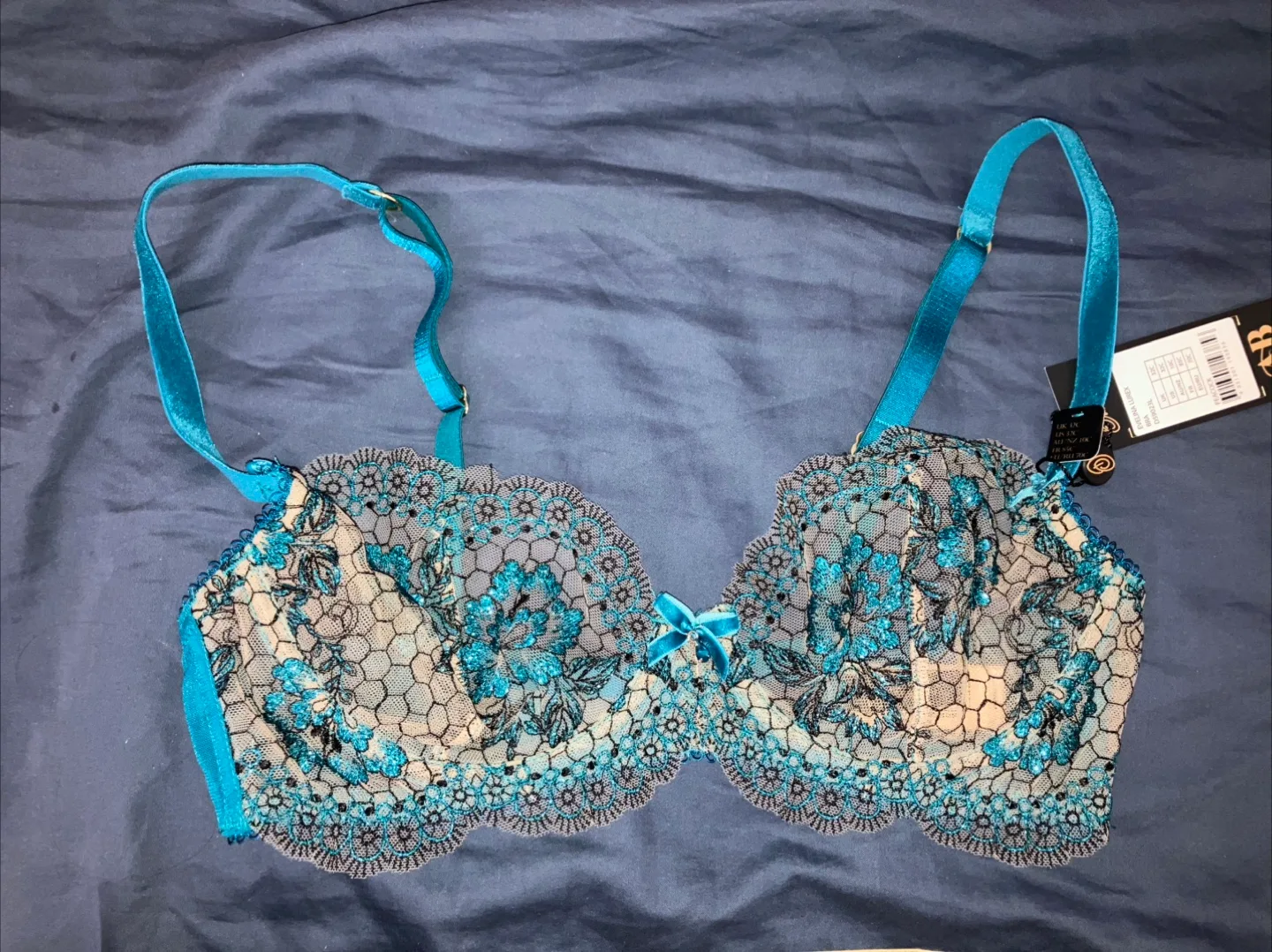 NWT - Dita Von Teese Lurex Evelina Set, No Garter image indicator(4)