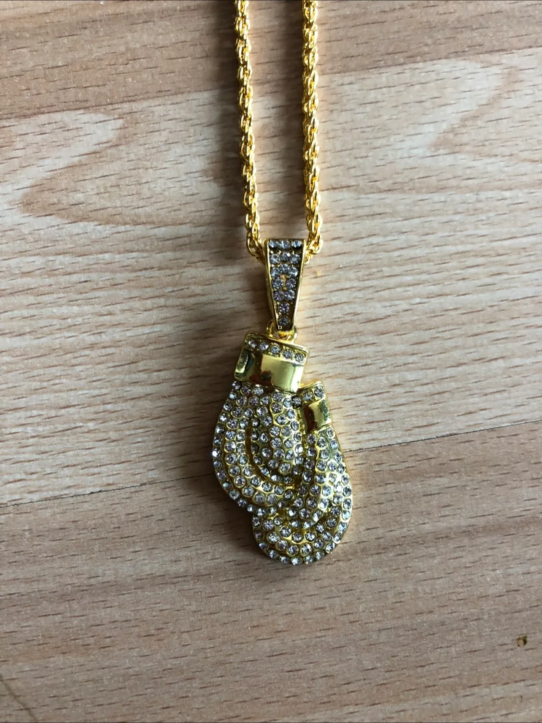 Men’s Boxing Gloves Necklace thumbnail