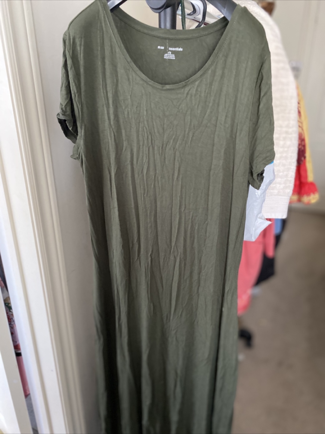 Olive Green long dress