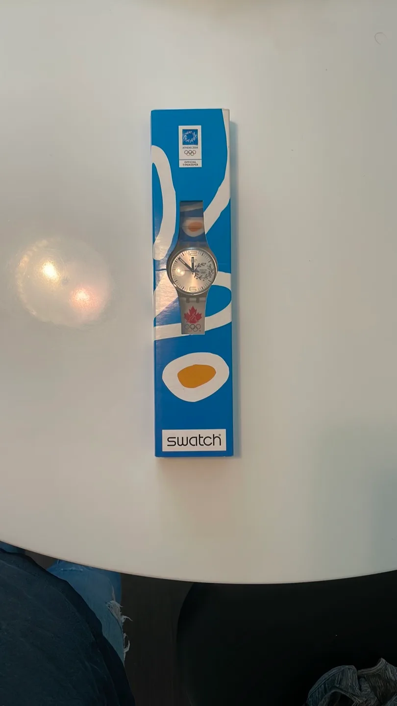 Swatch 2004 Olympic Team Canada Watch thumbnail