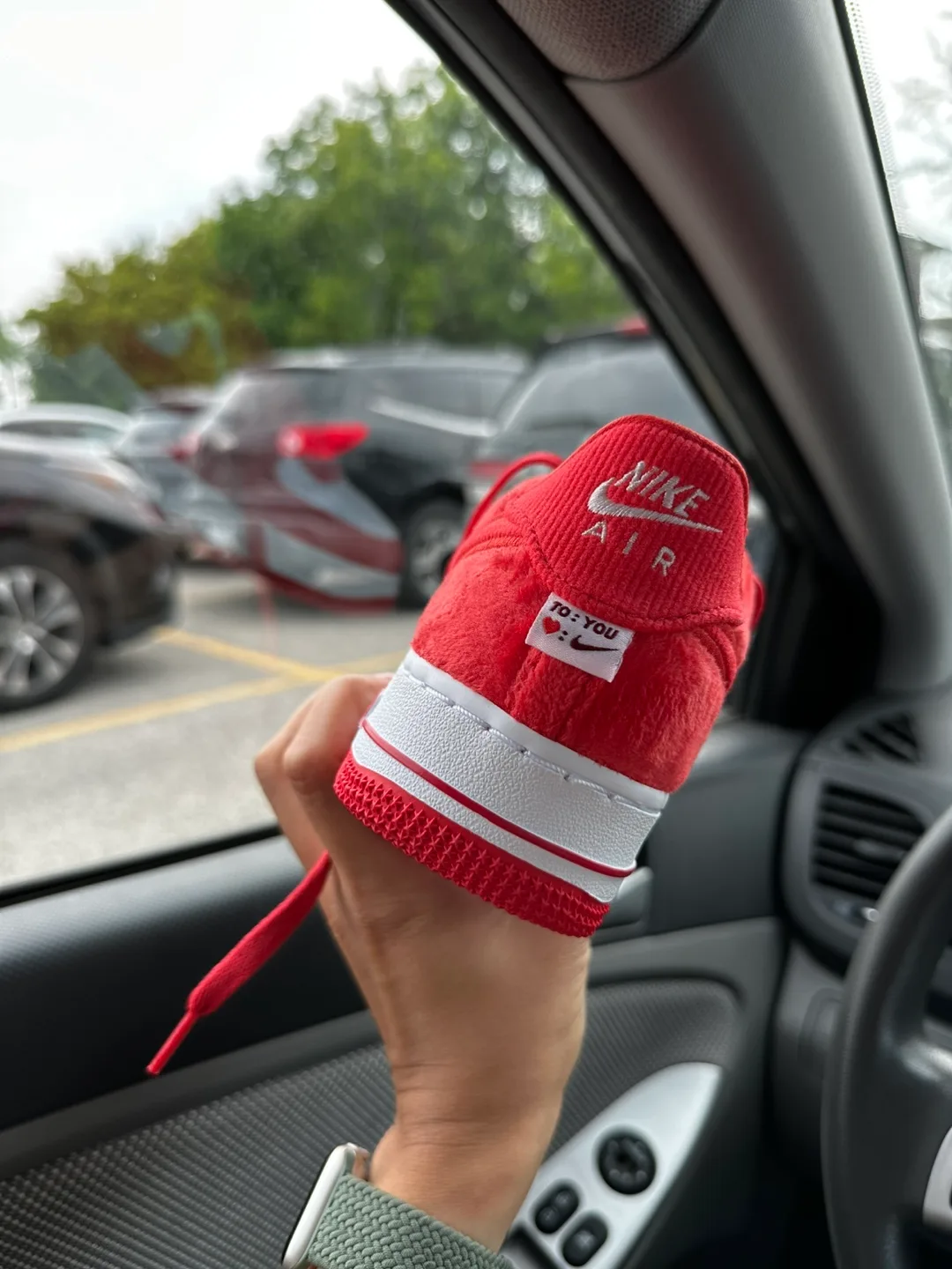 Nike Air Force 1 Low - Red and White image indicator(4)