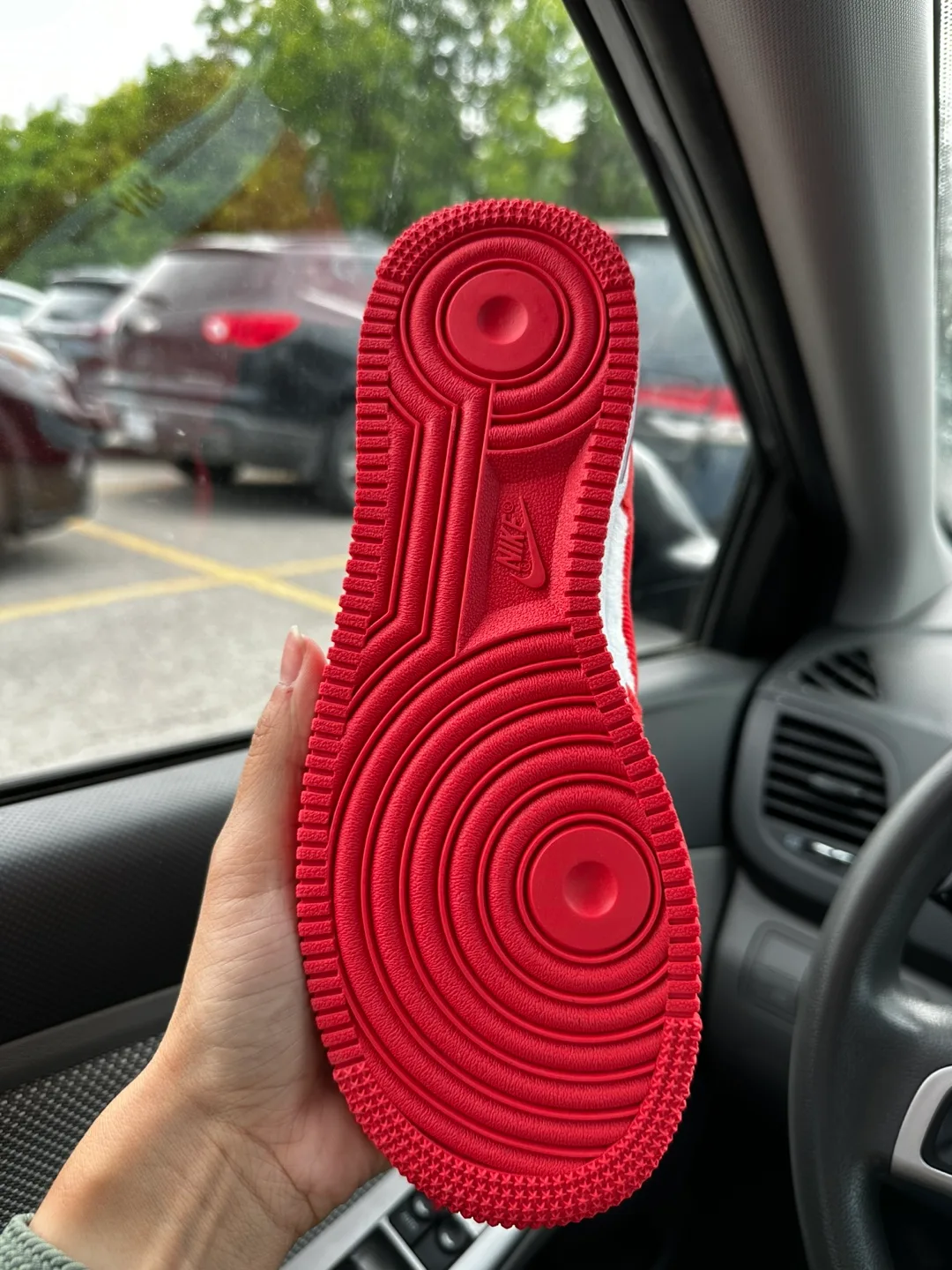 Nike Air Force 1 Low - Red and White image indicator(5)