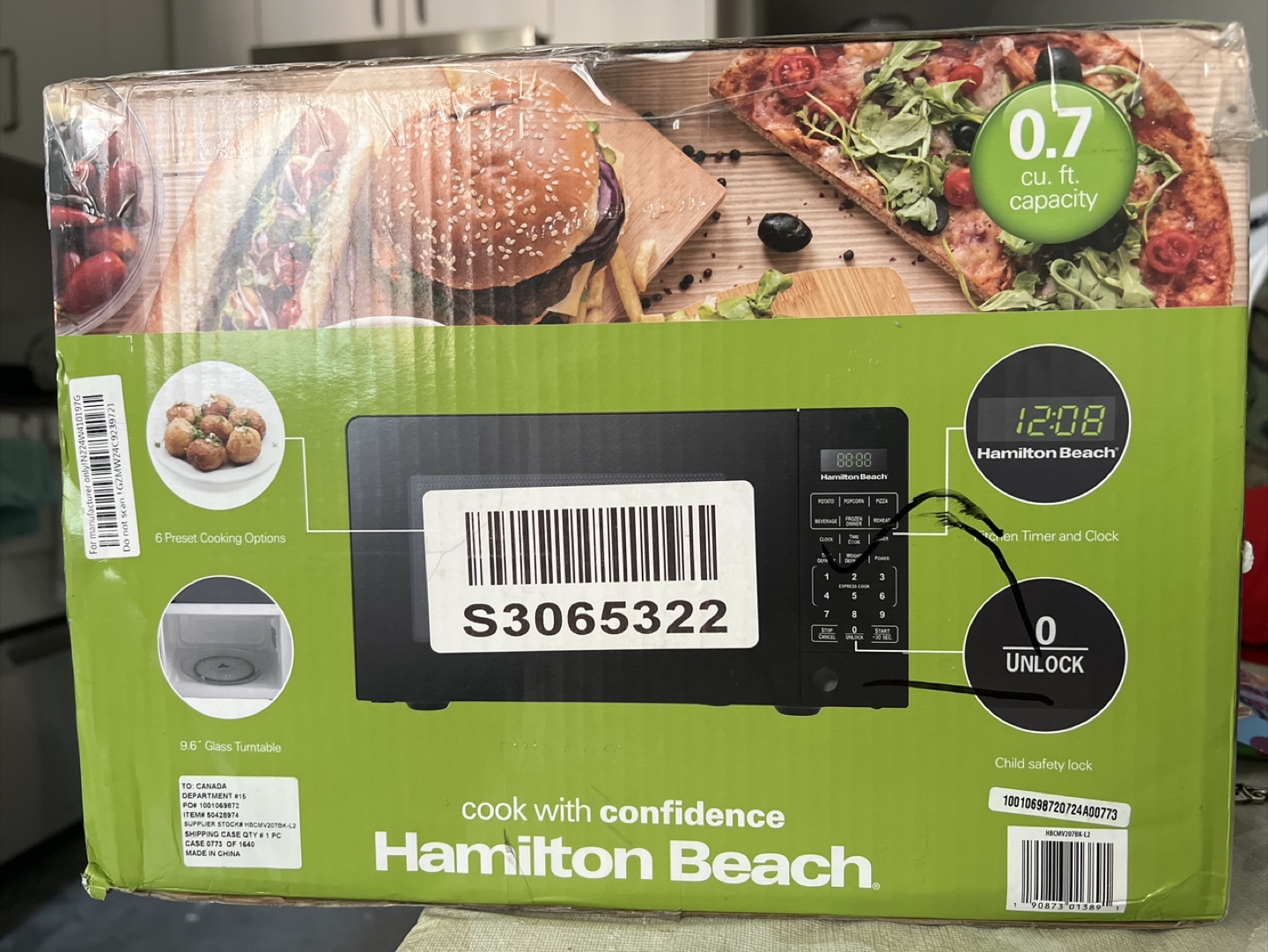 Hamilton Beach Compact Microwave - photo 5