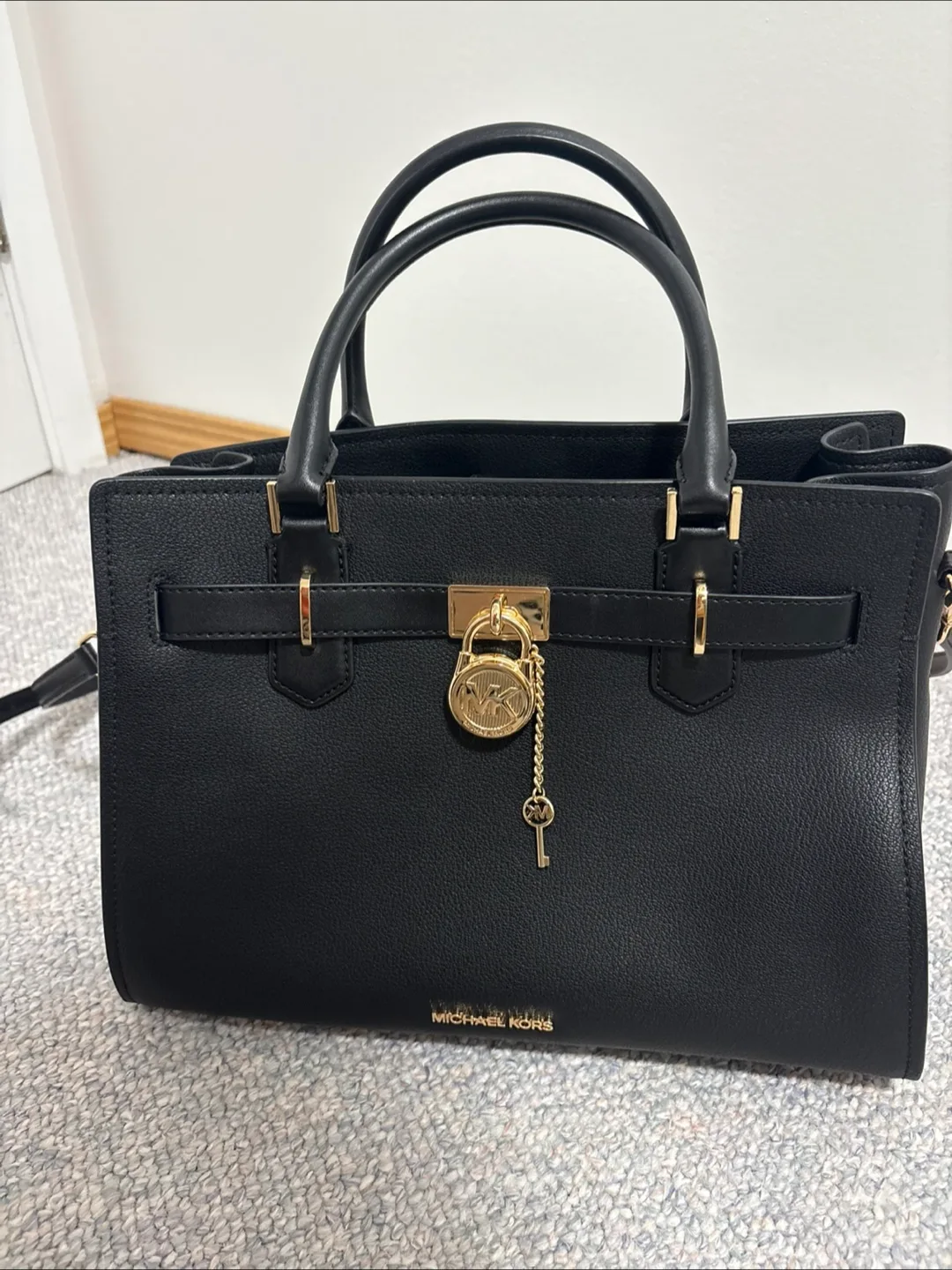 Michael Kors Black Handbag thumbnail