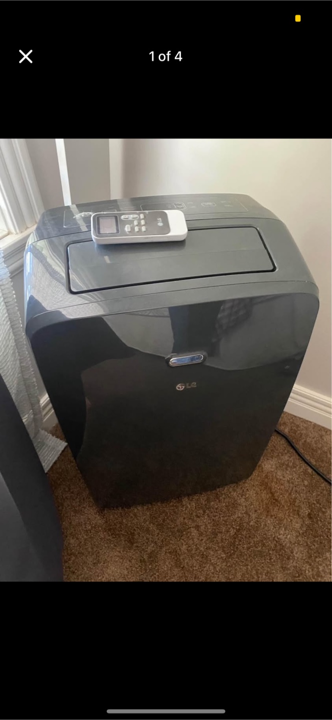 LG Portable Air Conditioner - photo 2