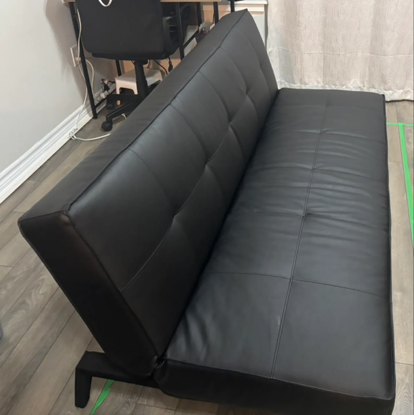 Black Futon Couch Bed image indicator(2)