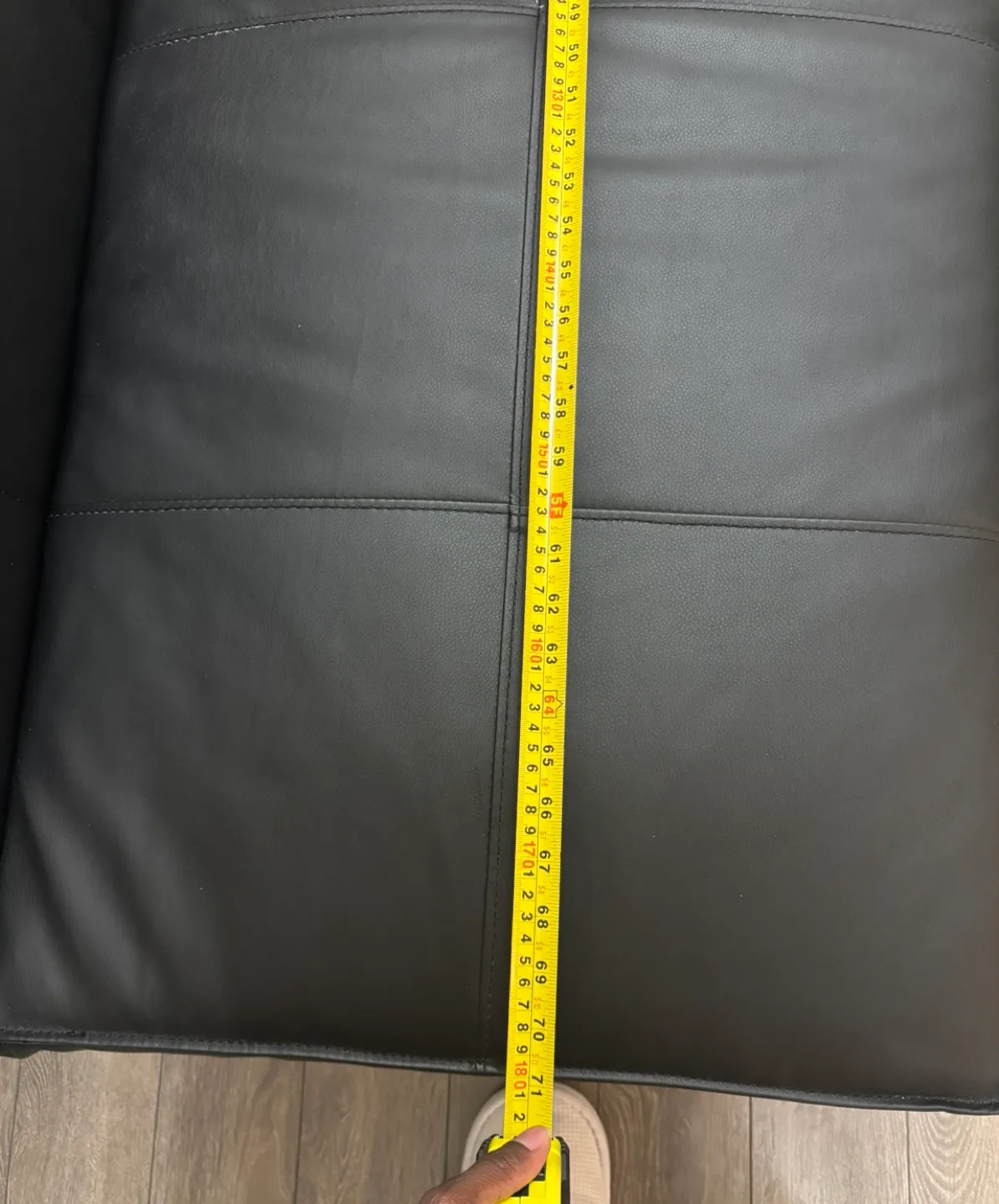 Black Futon Couch Bed image indicator(4)