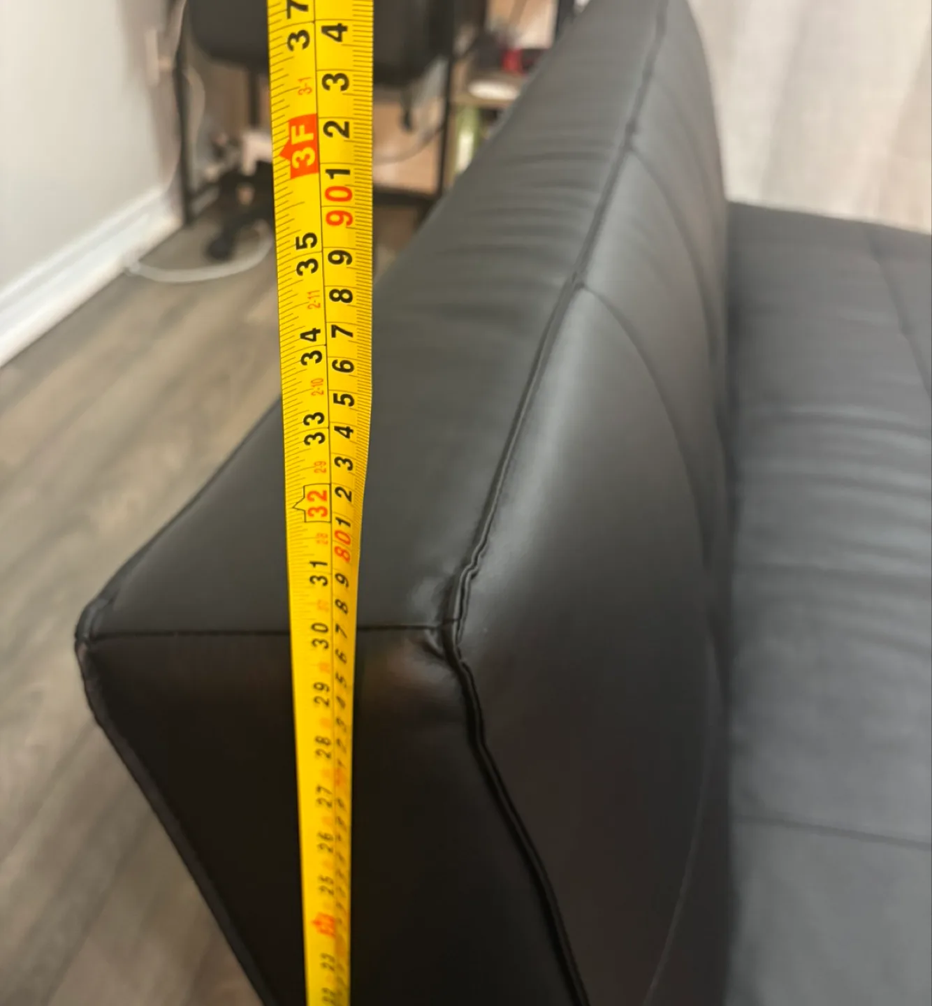 Black Futon Couch Bed image indicator(5)