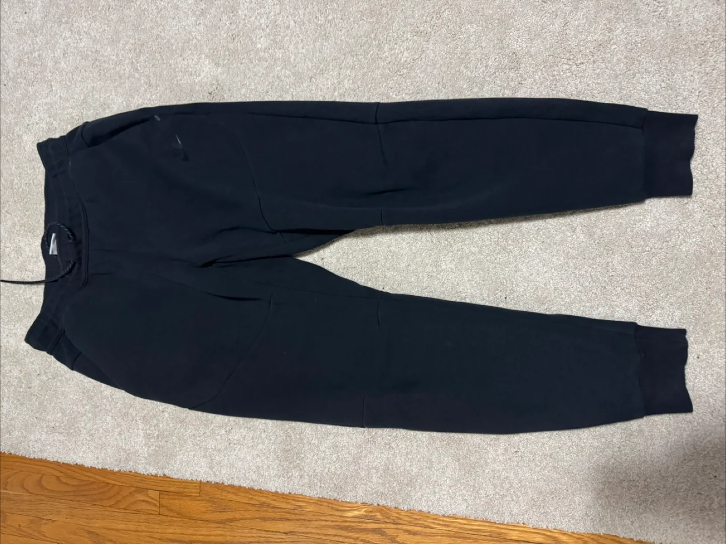 Nike Black Tech Fleece Pants thumbnail