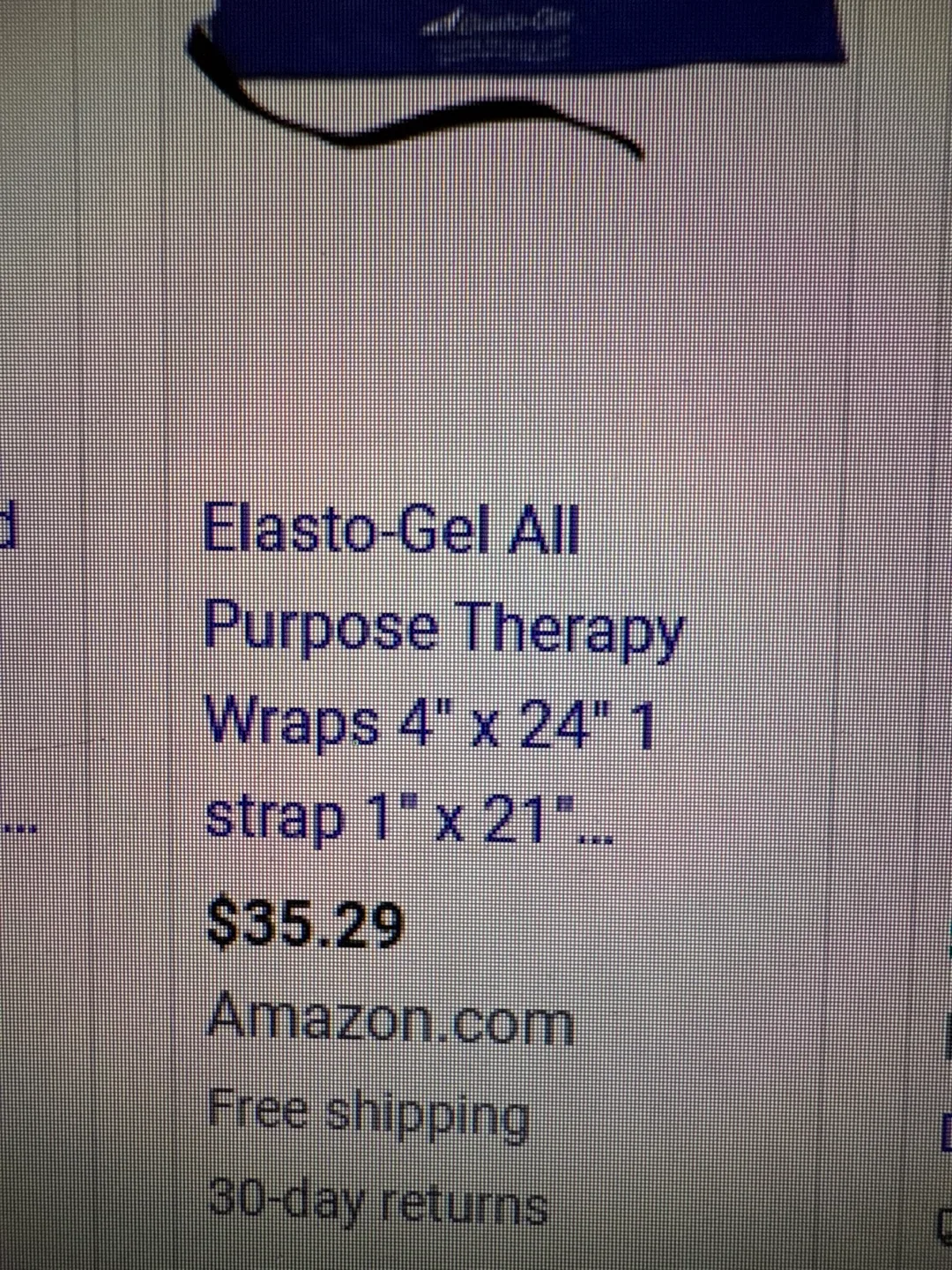 Pain relief Elasto Gel Hot/Cold Wrap for neck leg back image indicator(2)