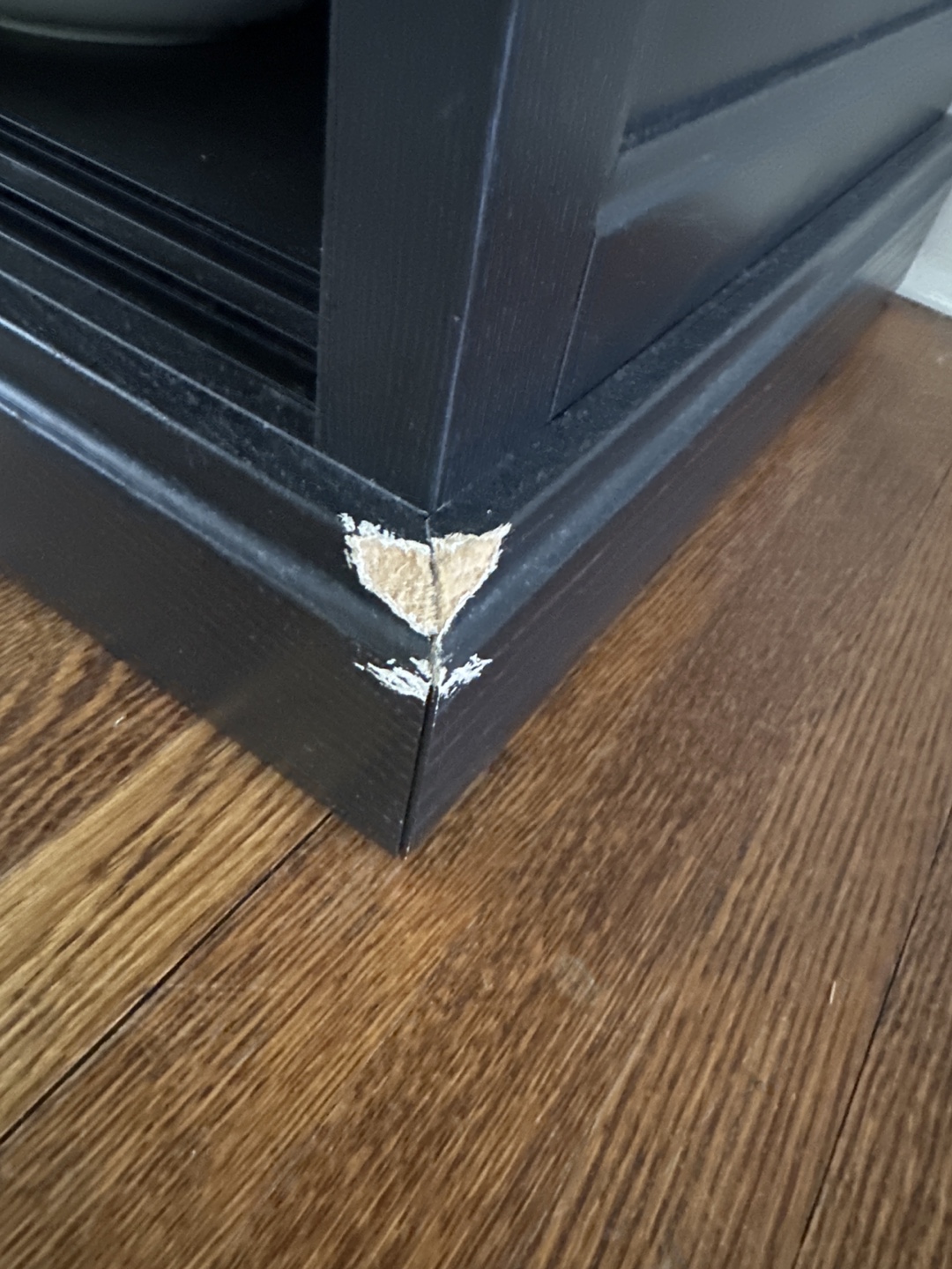 IKEA Black-Stained Sideboard - photo 2