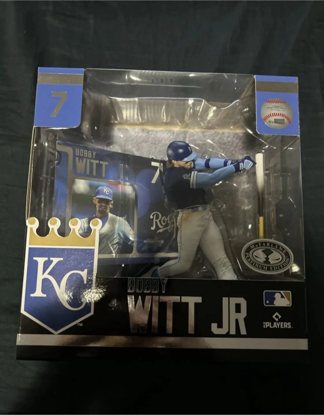 McFarlane Bobby Witt Jr. Platinum Edition Chase thumbnail