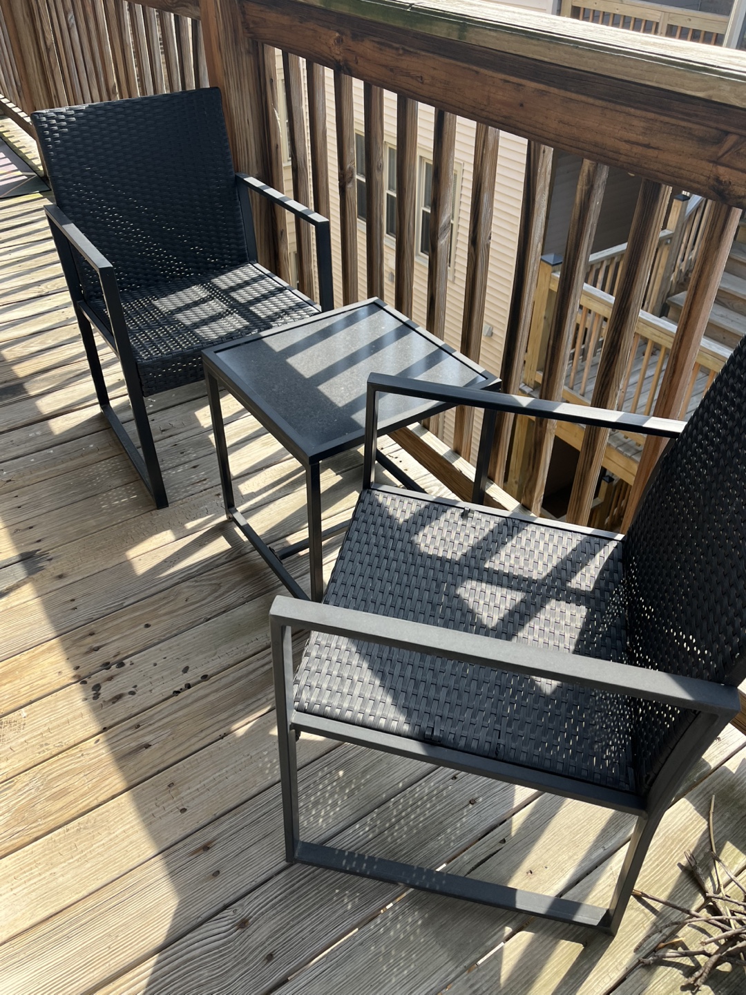 Outdoor patio set