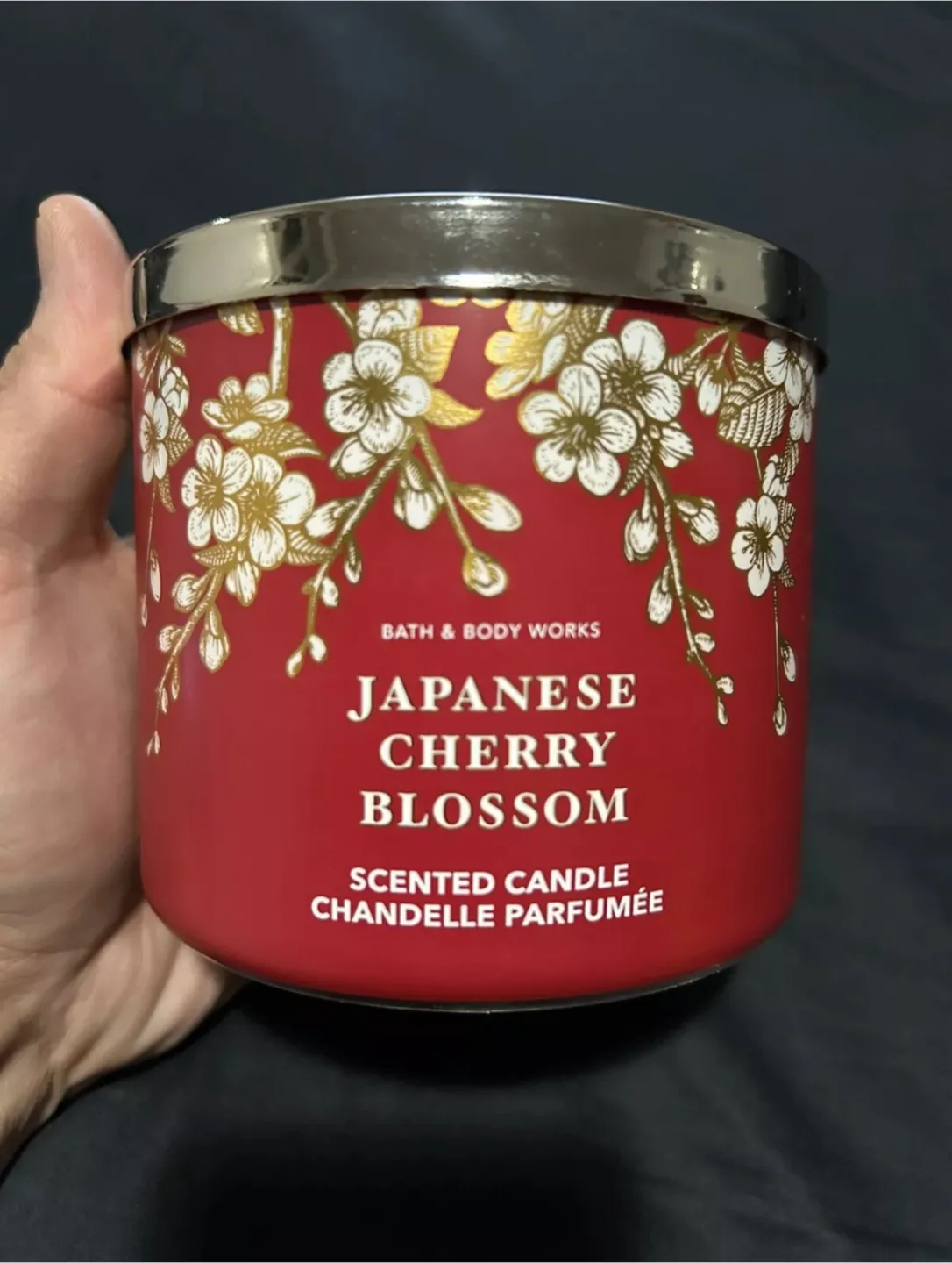 Bath and Body Works Japanese Cherry Blossom Candle thumbnail