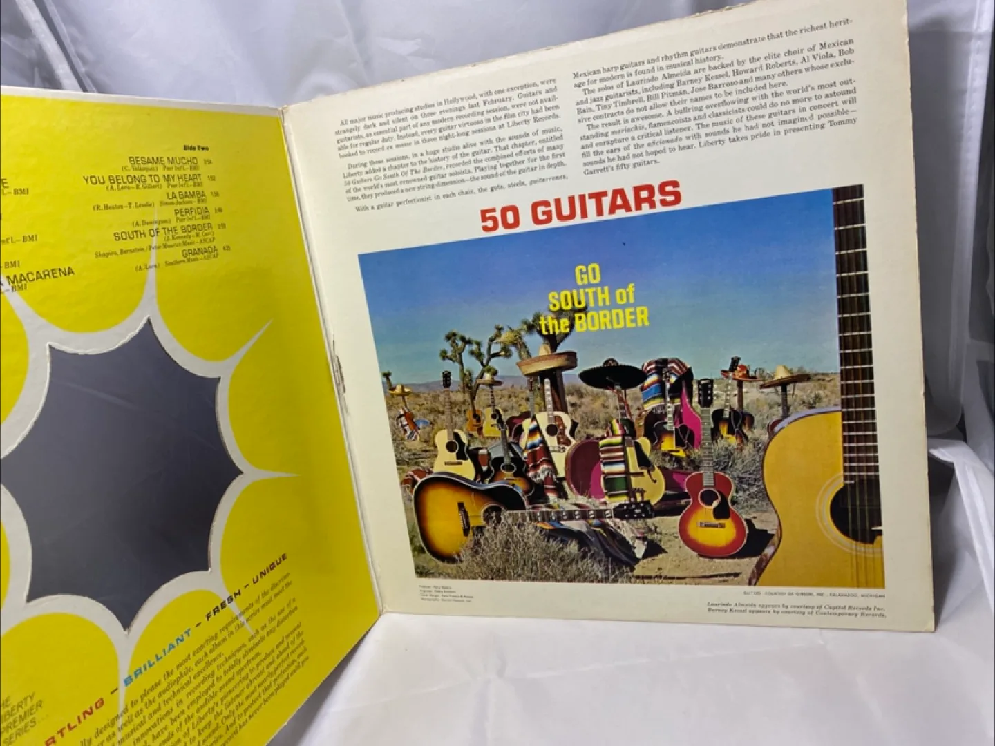 50 Guitars Of Tommy Garrett – Go South Of The Border LP 1961 image indicator(2)