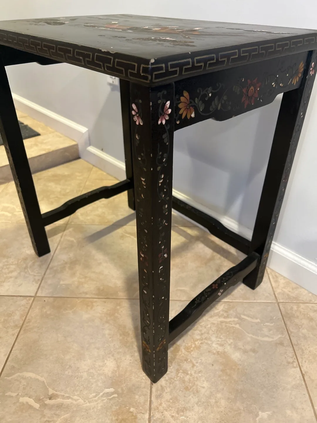 Vintage Asian Accent Table image indicator(8)