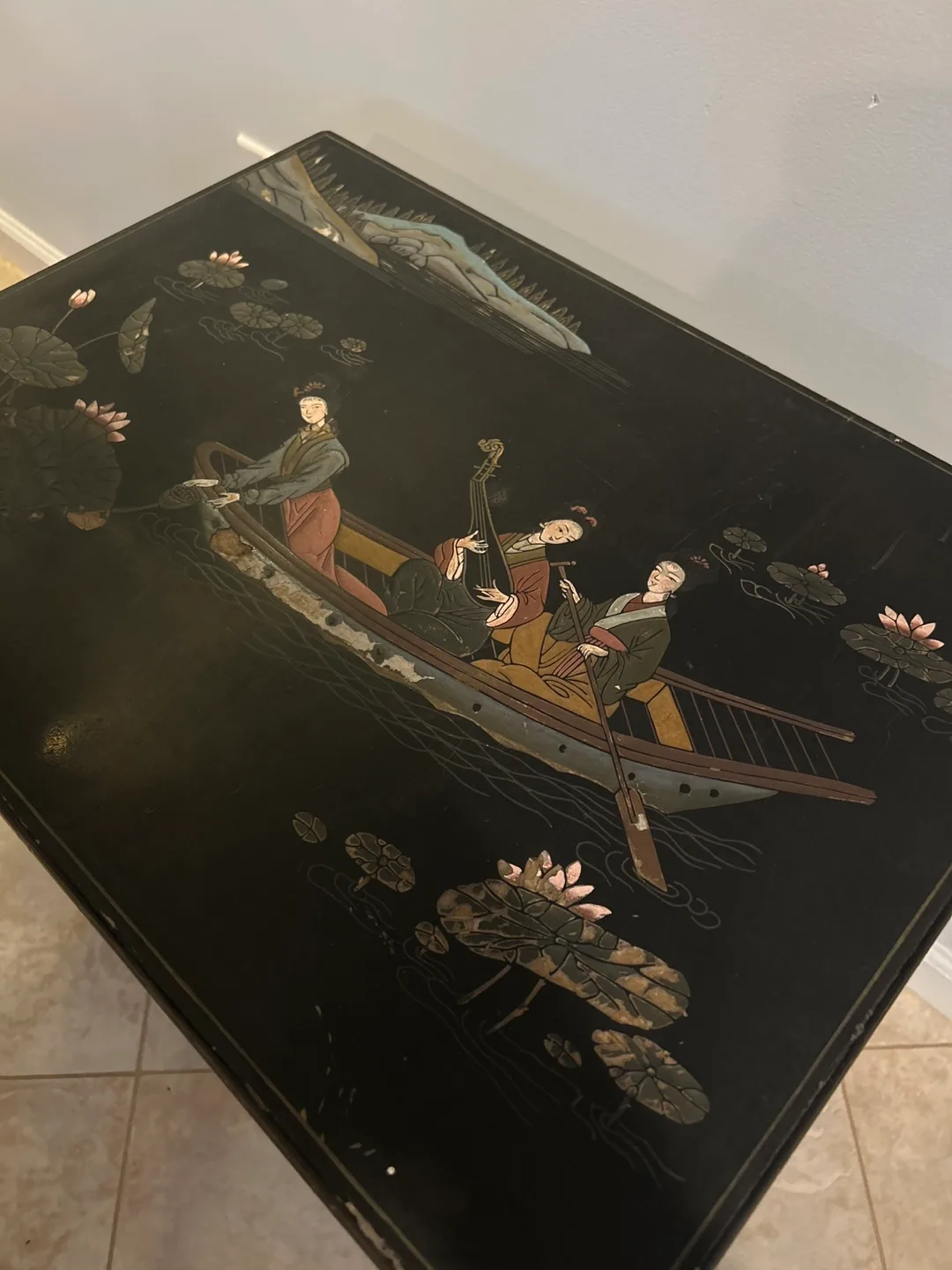 Vintage Asian Accent Table image indicator(5)