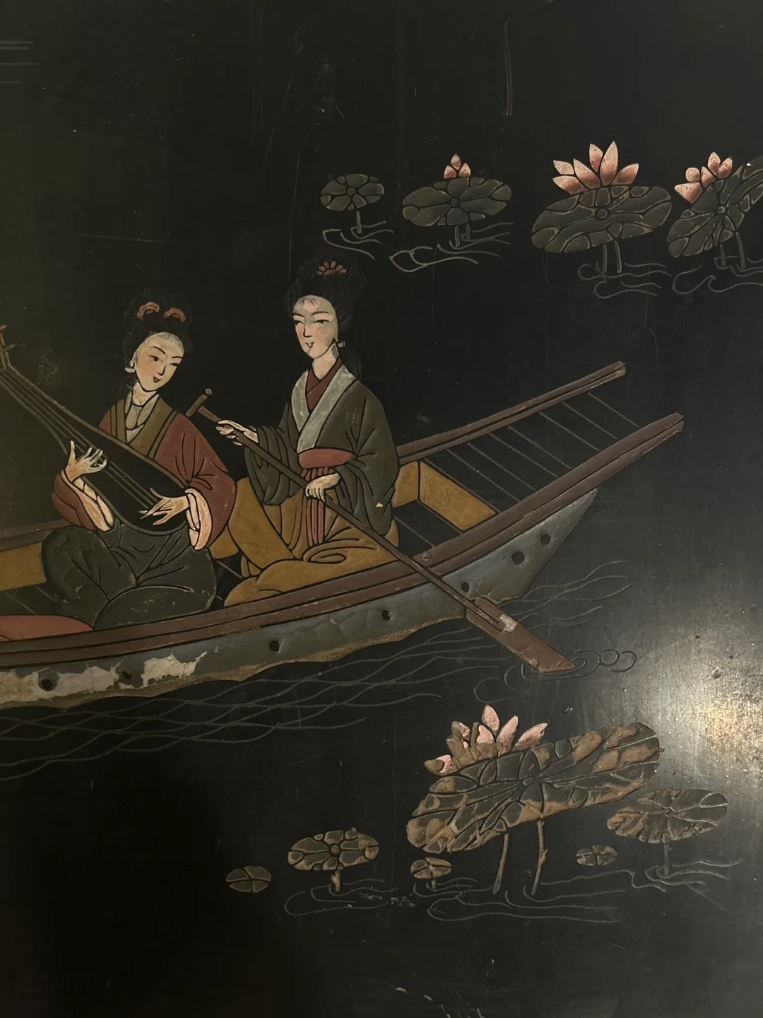 Vintage Asian Accent Table image indicator(7)