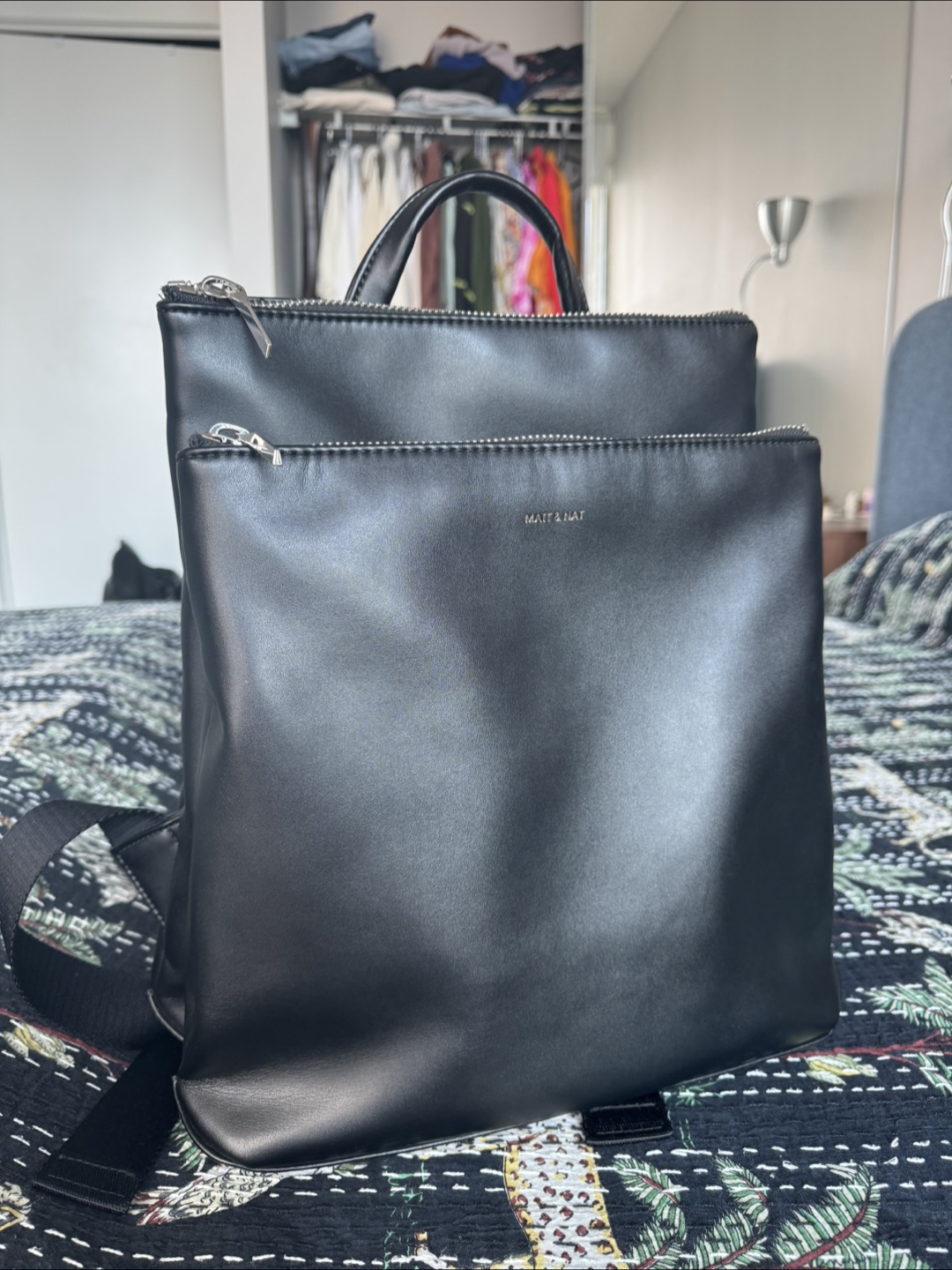 Matt & Nat Black Backpack