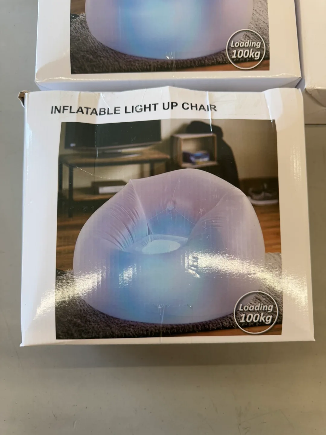 LED Light Up Inflatable Chair image indicator(5)