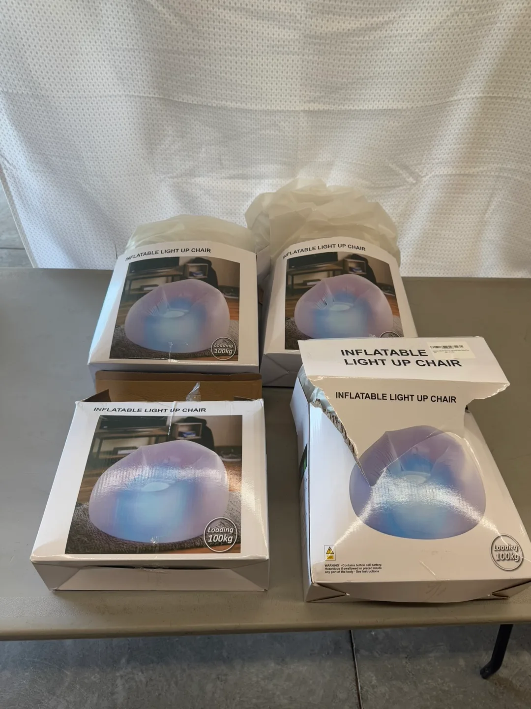 LED Light Up Inflatable Chair image indicator(4)