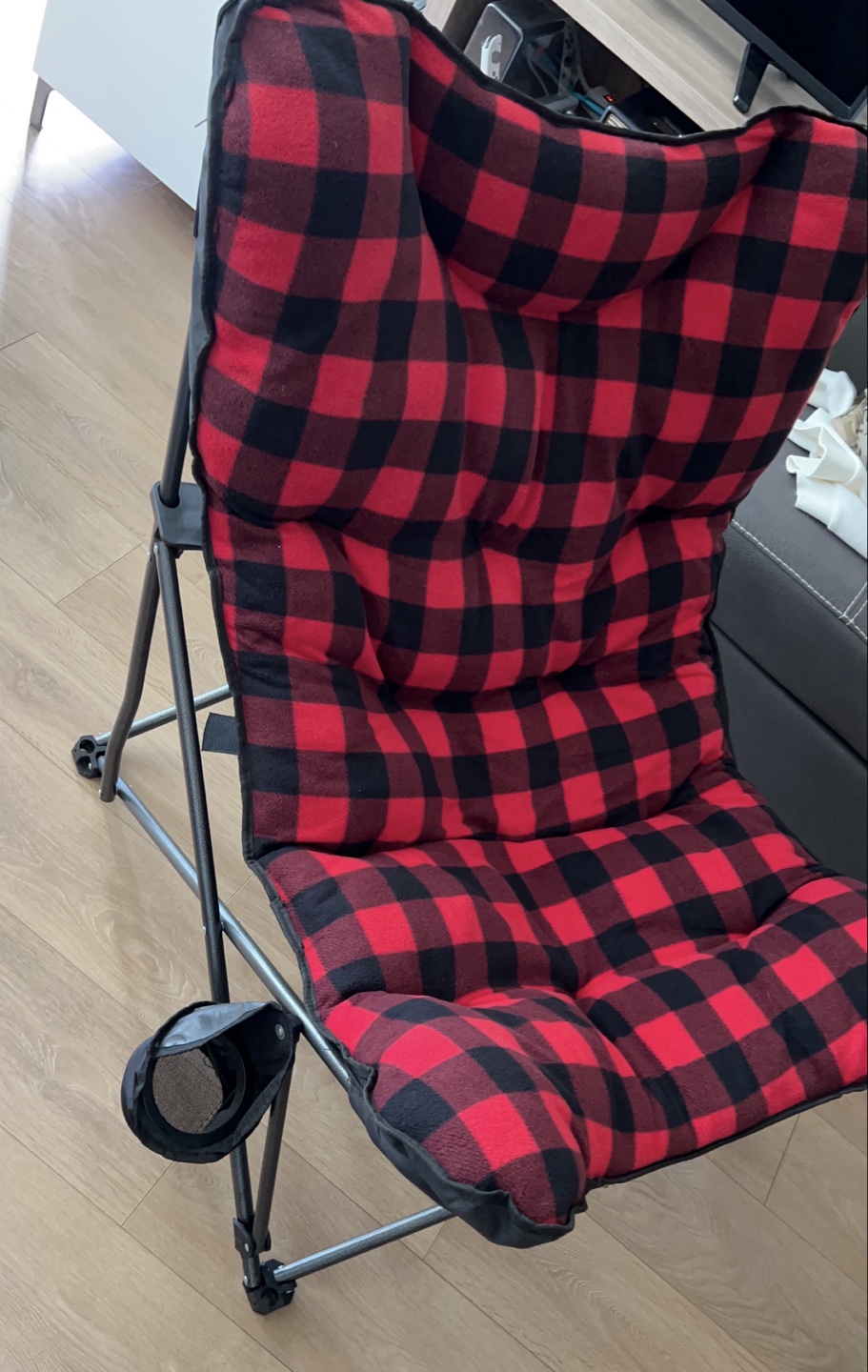 Costco Camping Chair-Rio Jumbo Padded Fleece Chair - photo 2