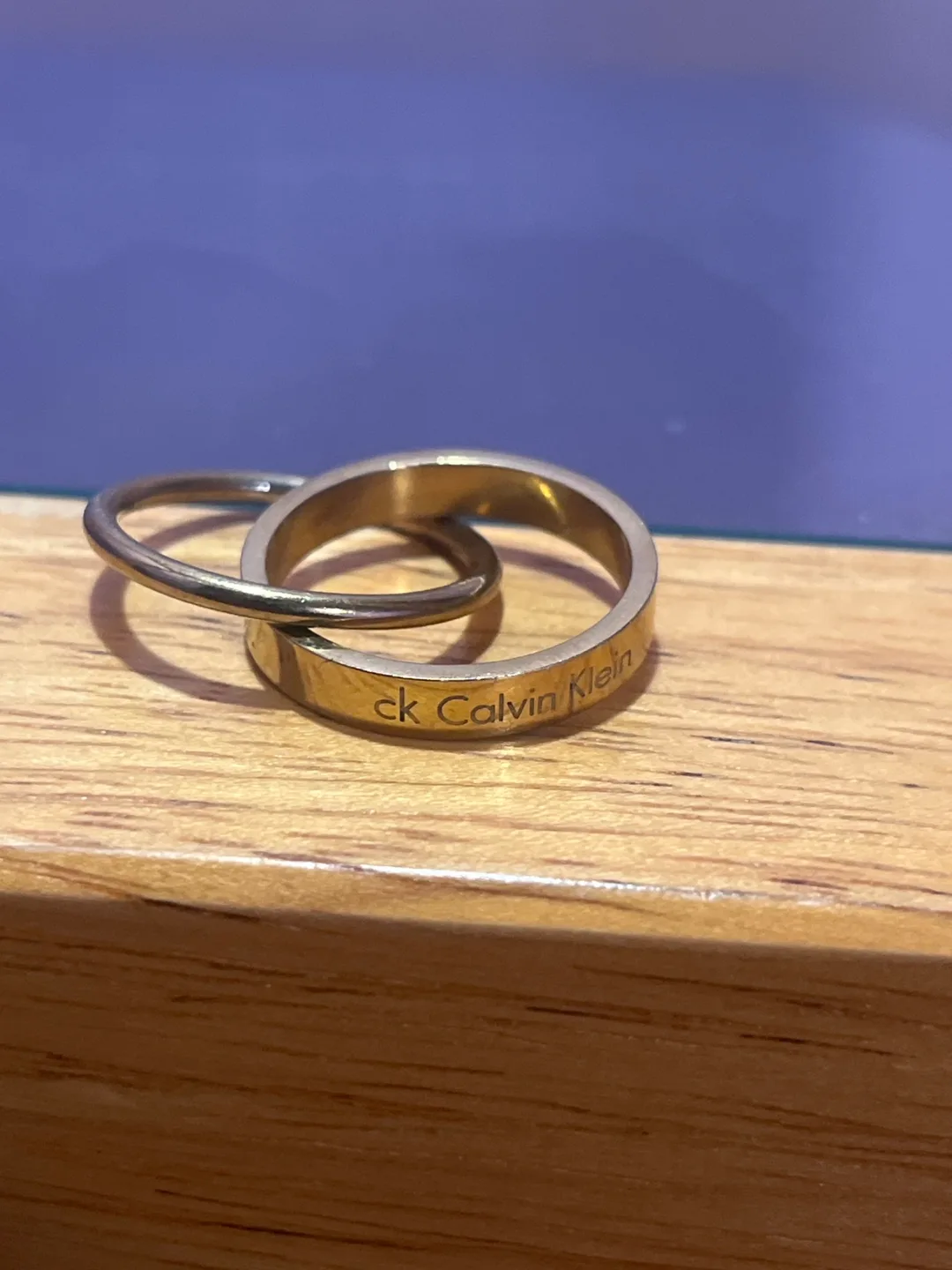 Calvin Klein Gold Ring image indicator(3)