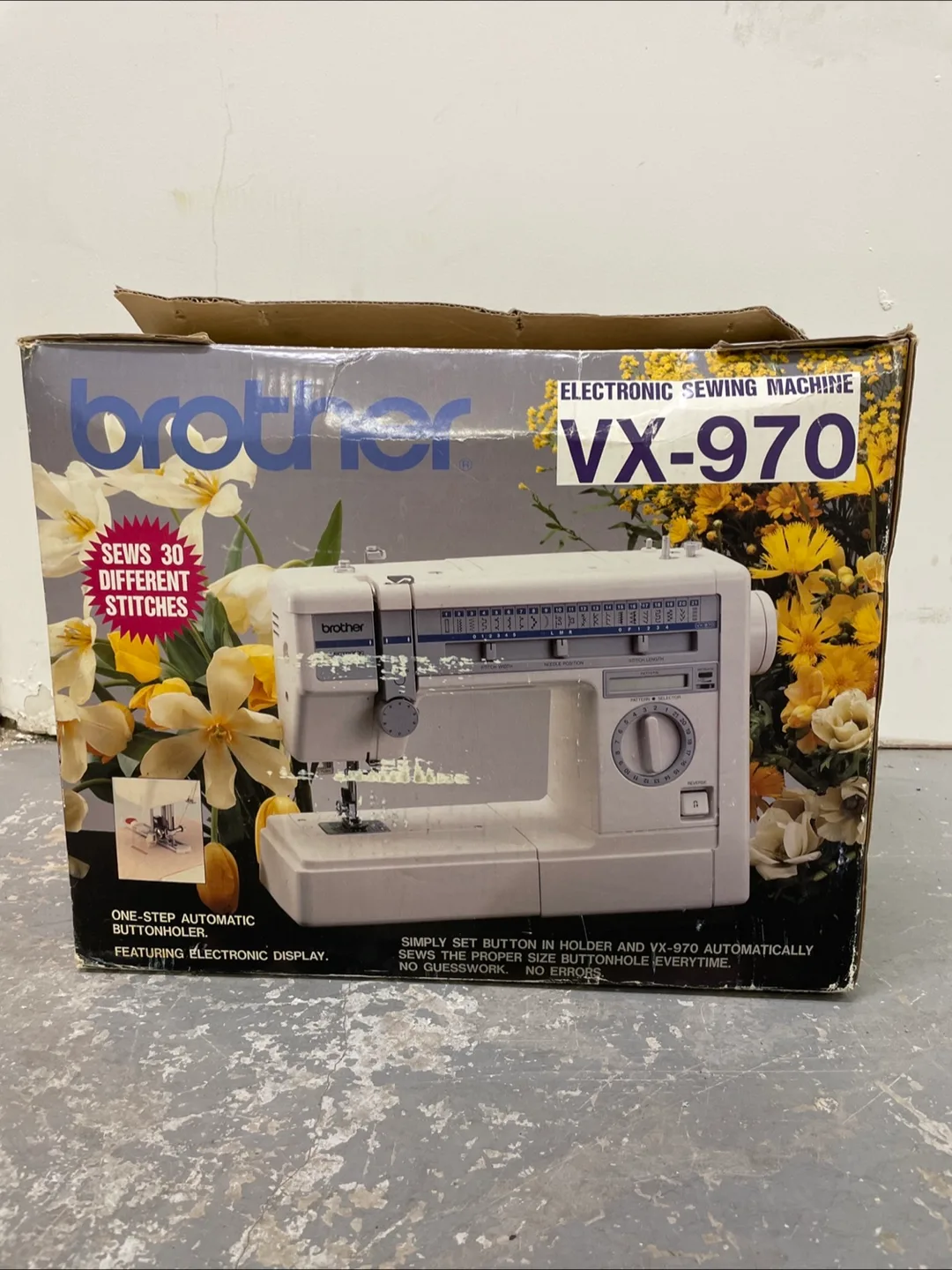 Brother VX-970 Electronic Sewing Machine thumbnail