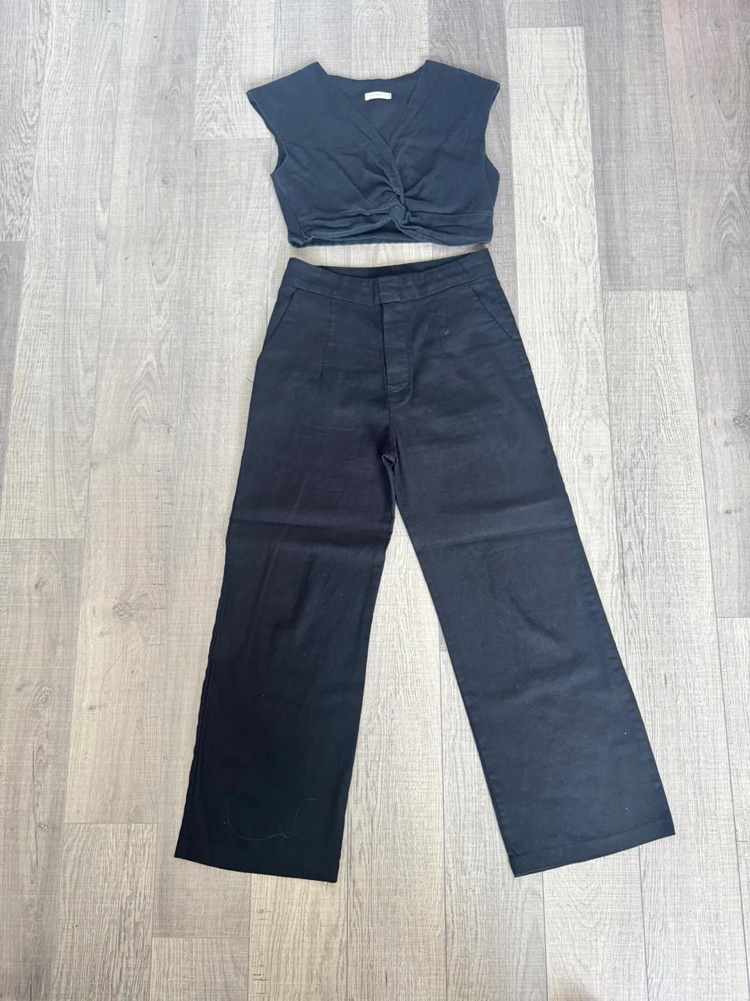 Phanch Black Two-Piece set Outfit thumbnail
