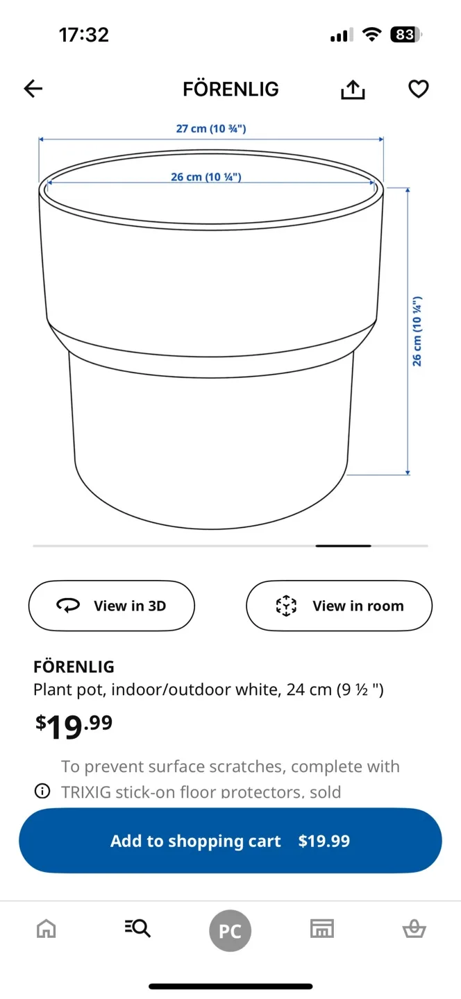 FÖRENLIG White Plant Pot image indicator(3)