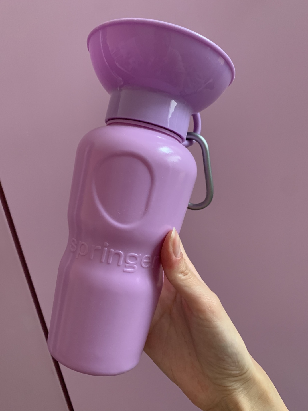 Springer Portable dog water bottle