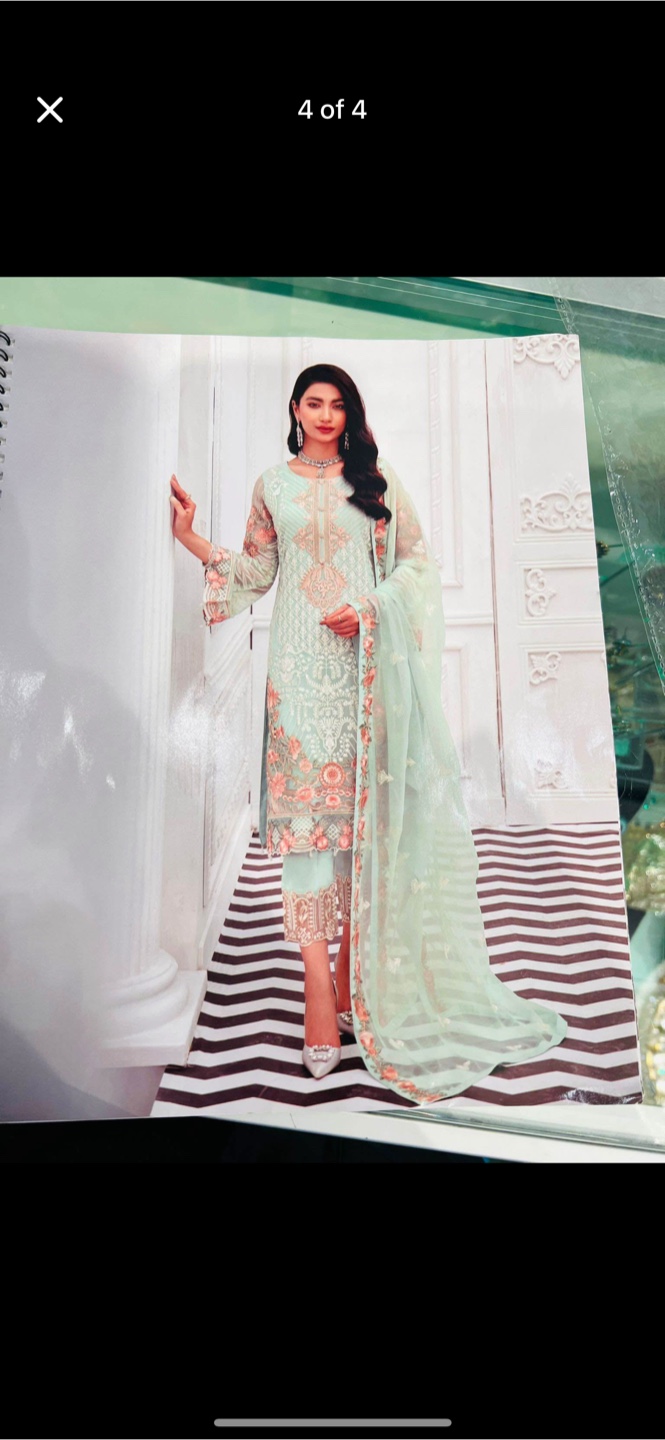 Pakistani Green outfit - photo 4