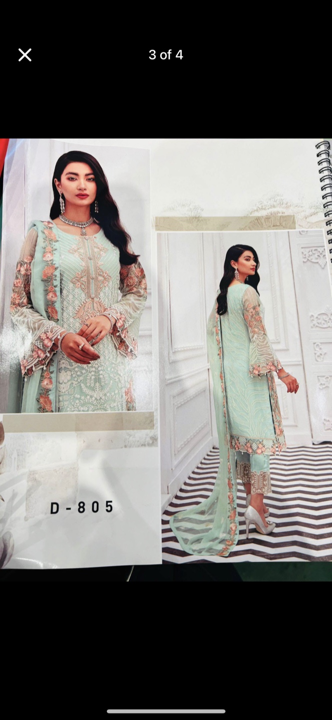 Pakistani Green outfit - photo 3