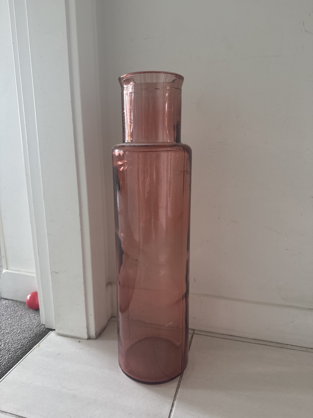 Pink Glass Vase